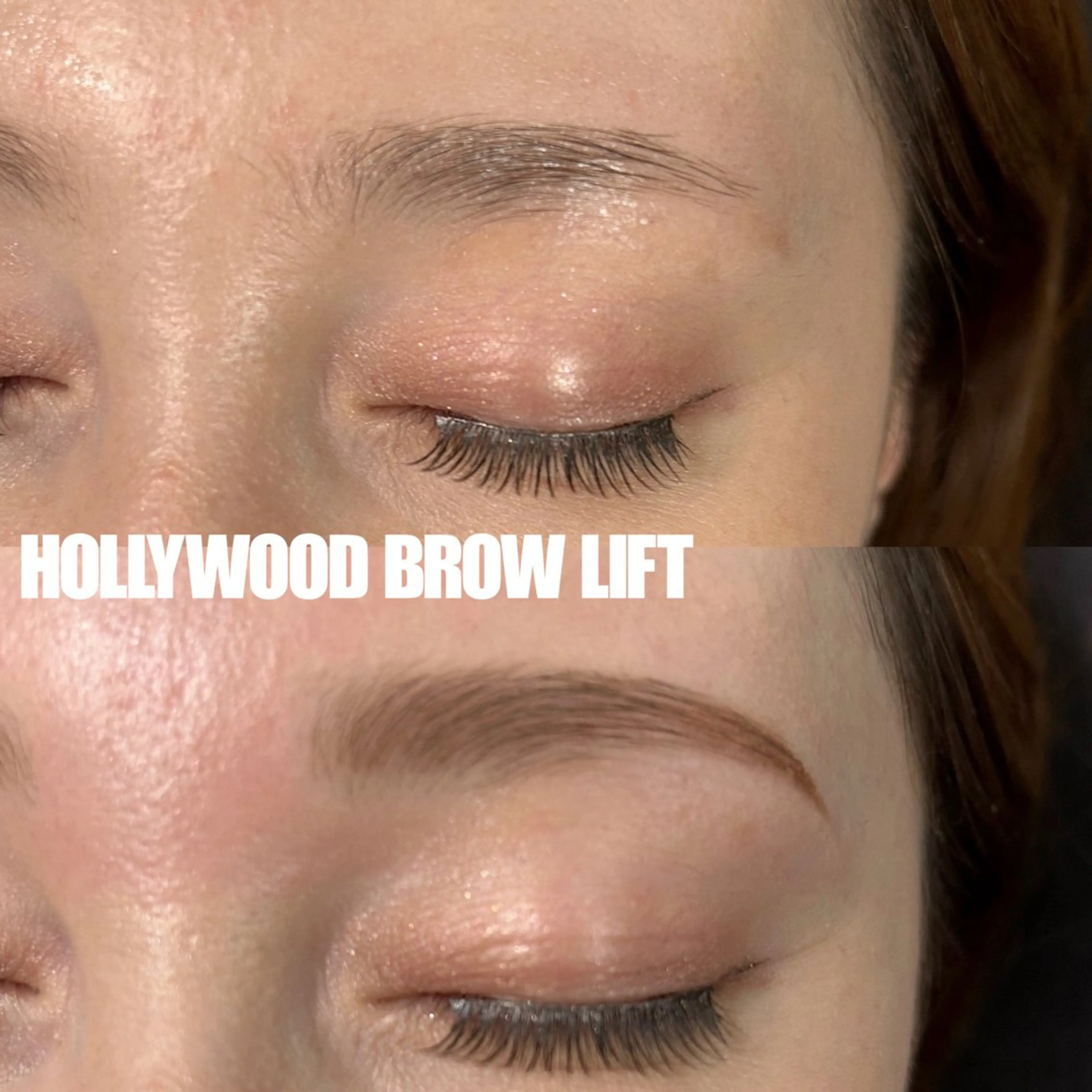 アイブロウ ハリウッドブロウリフト 眉毛ワックス脱毛 Lowé所属・Lowé nailのネイルデザイン