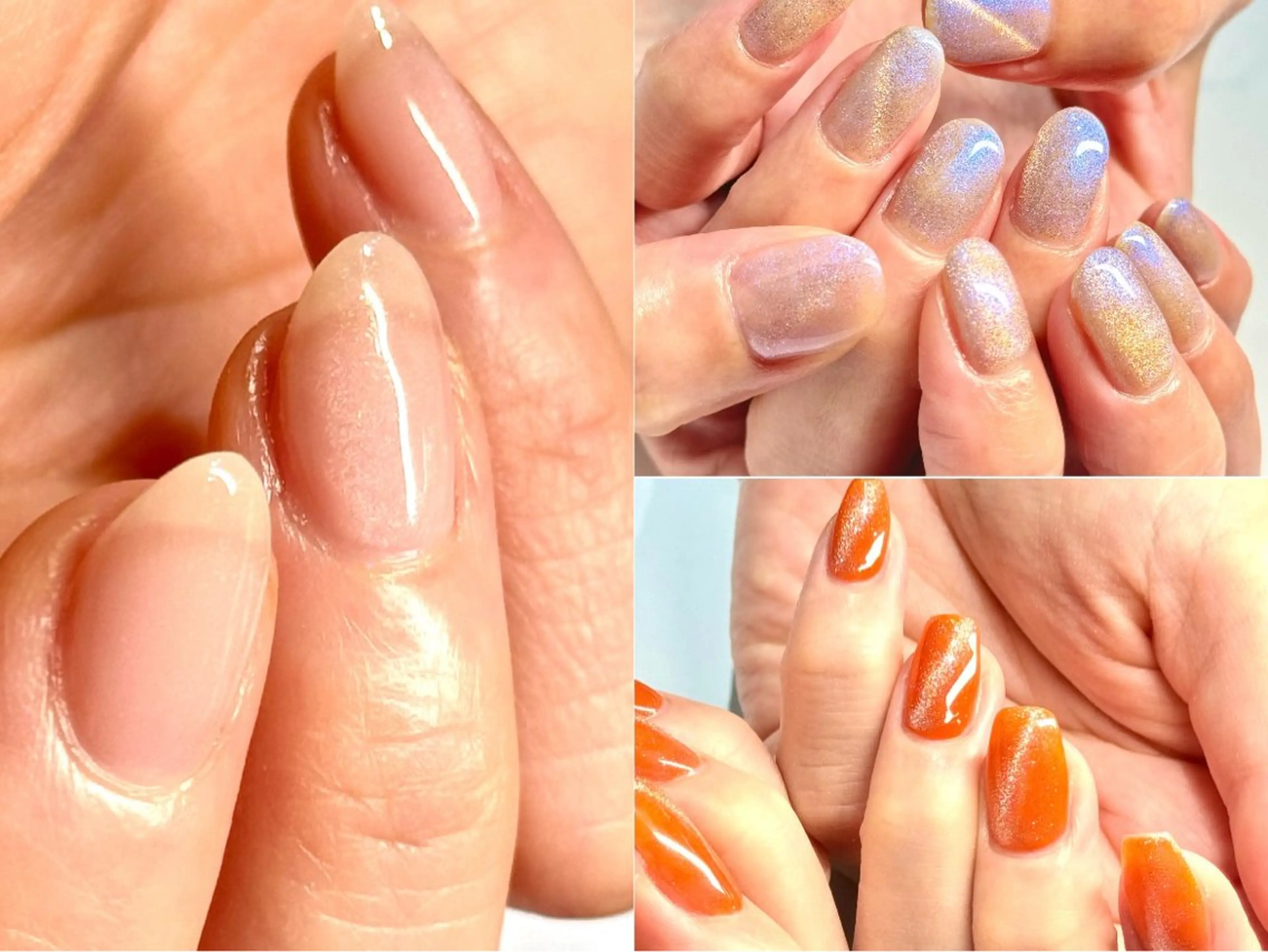 ネイル マグネットネイル ハンドネイル MILImili nailのネイルデザイン