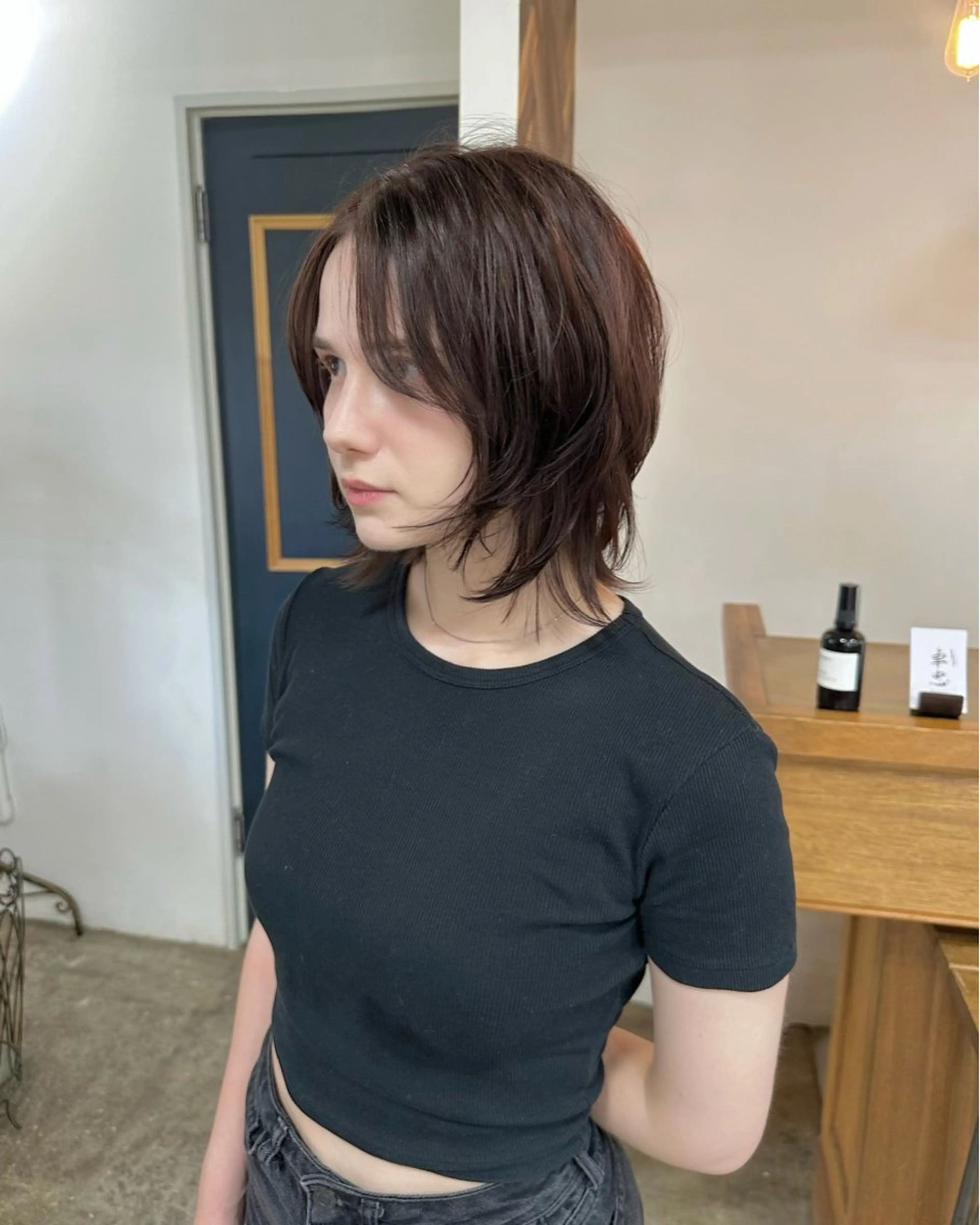 ミディアム NAGISA 🎀カットモデル🎀のヘアスタイル