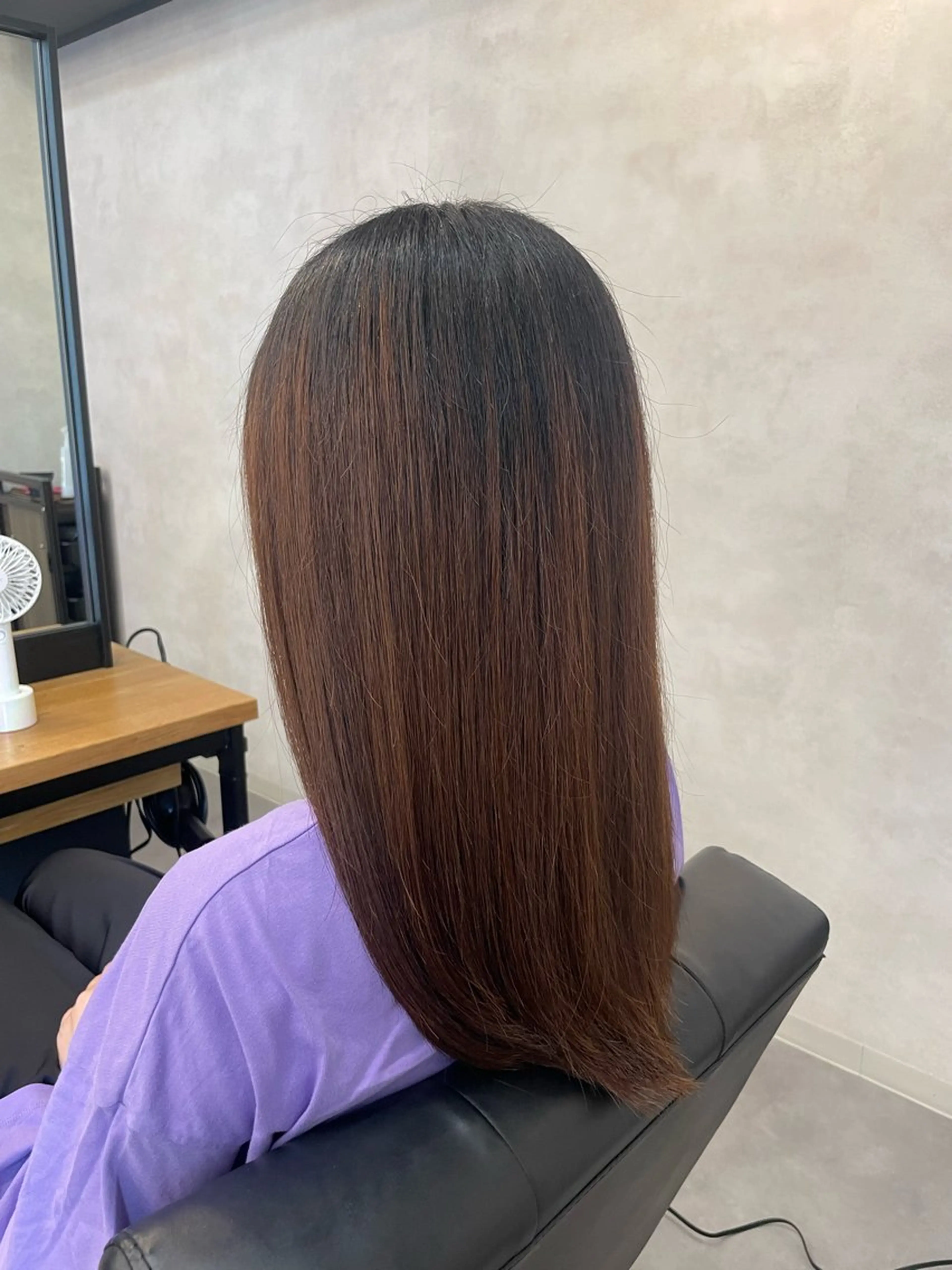 セミロング トリートメント 今村 南穂のヘアスタイル