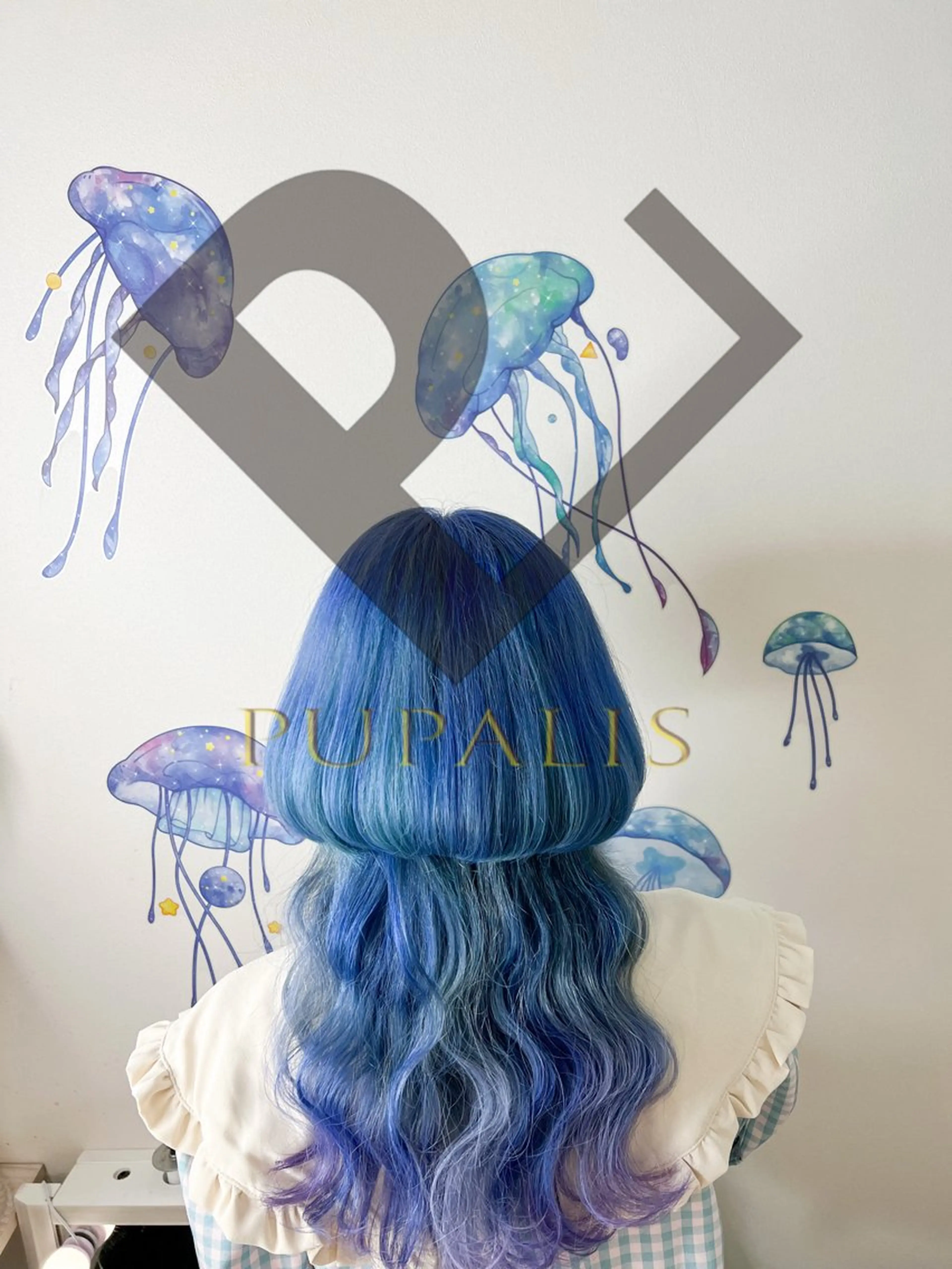 セミロング ヘアセット 『推し活』被らない ヘアアレンジのヘアスタイル