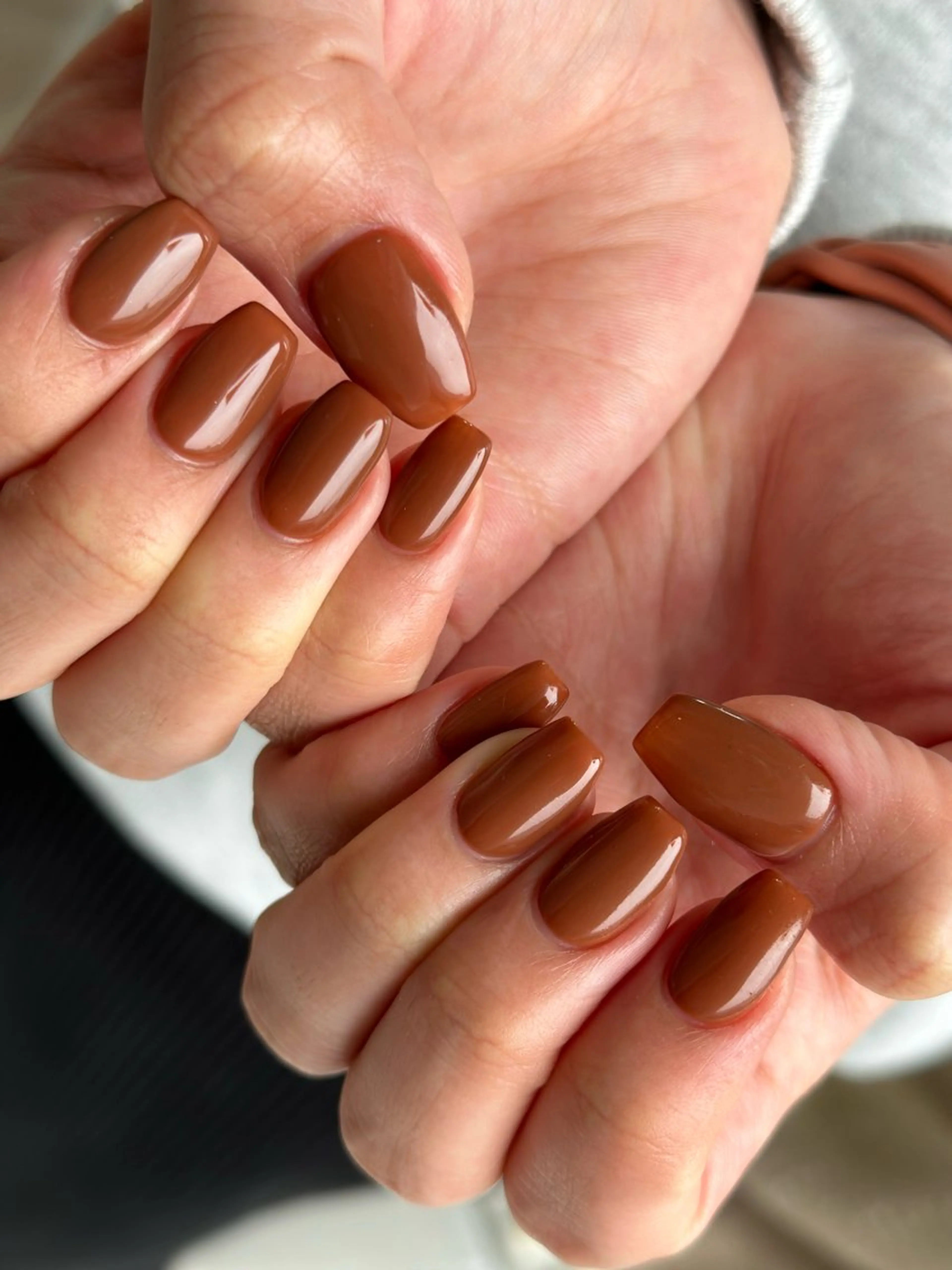 ネイル ワンカラーネイル ハンドネイル nail salon etoleのネイルデザイン