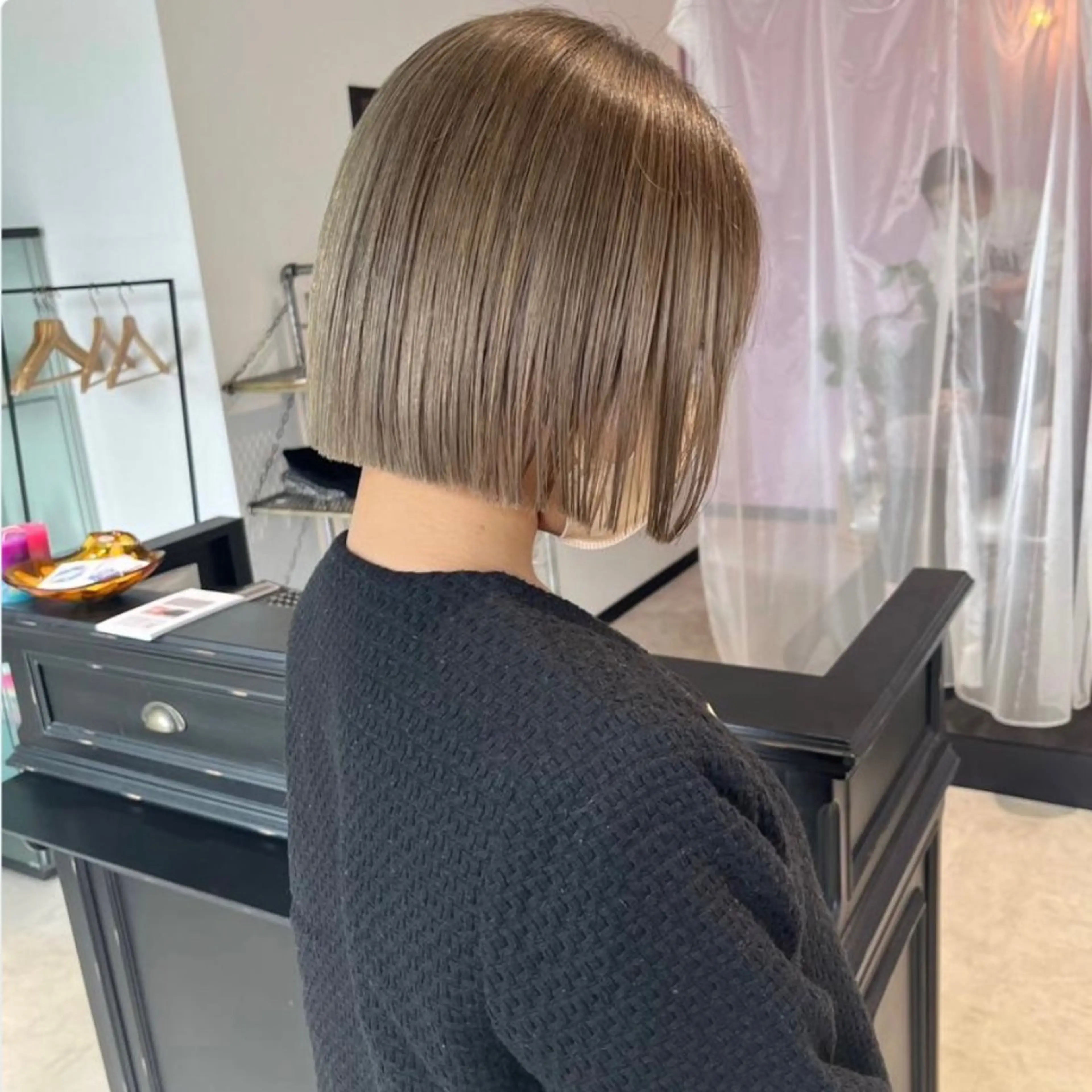 カラー ベージュカラー ブリーチ MATTY azusaのヘアスタイル