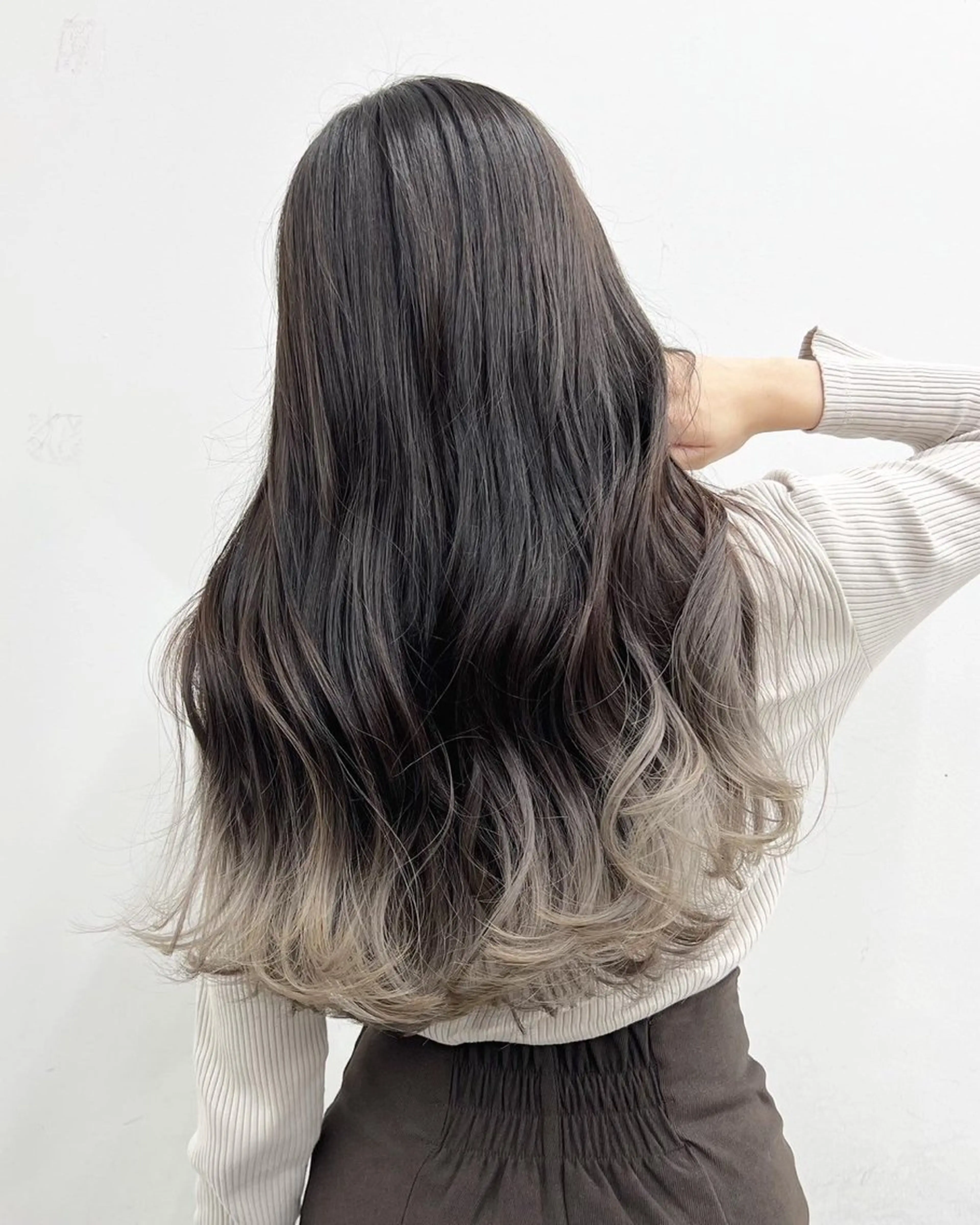 ロング カラー パーマ ロング amble luxe 髪質改善 💕のヘアスタイル