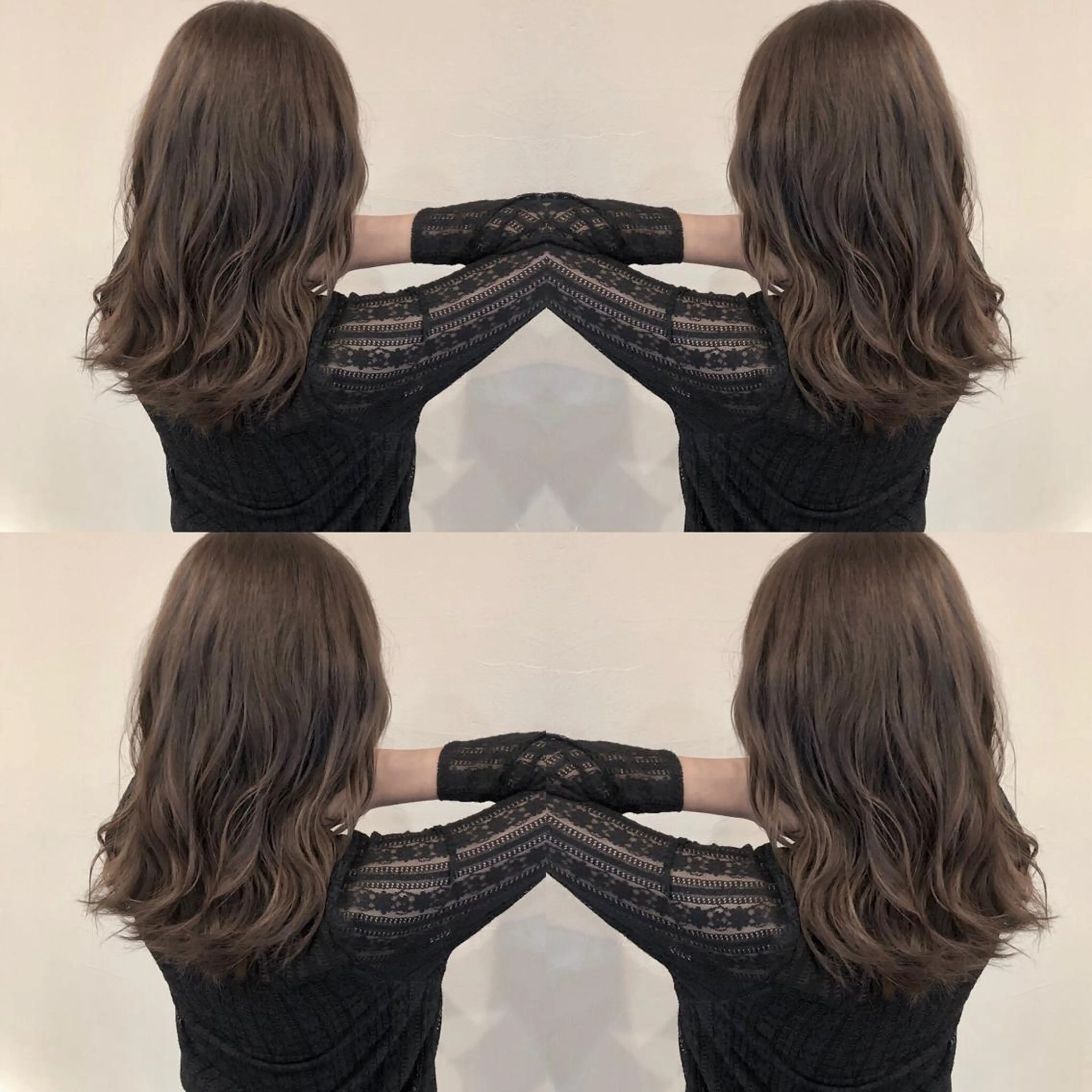 セミロング カラー ヘアカラー Hair make VERDA所属・宮下 耕平のヘアスタイル