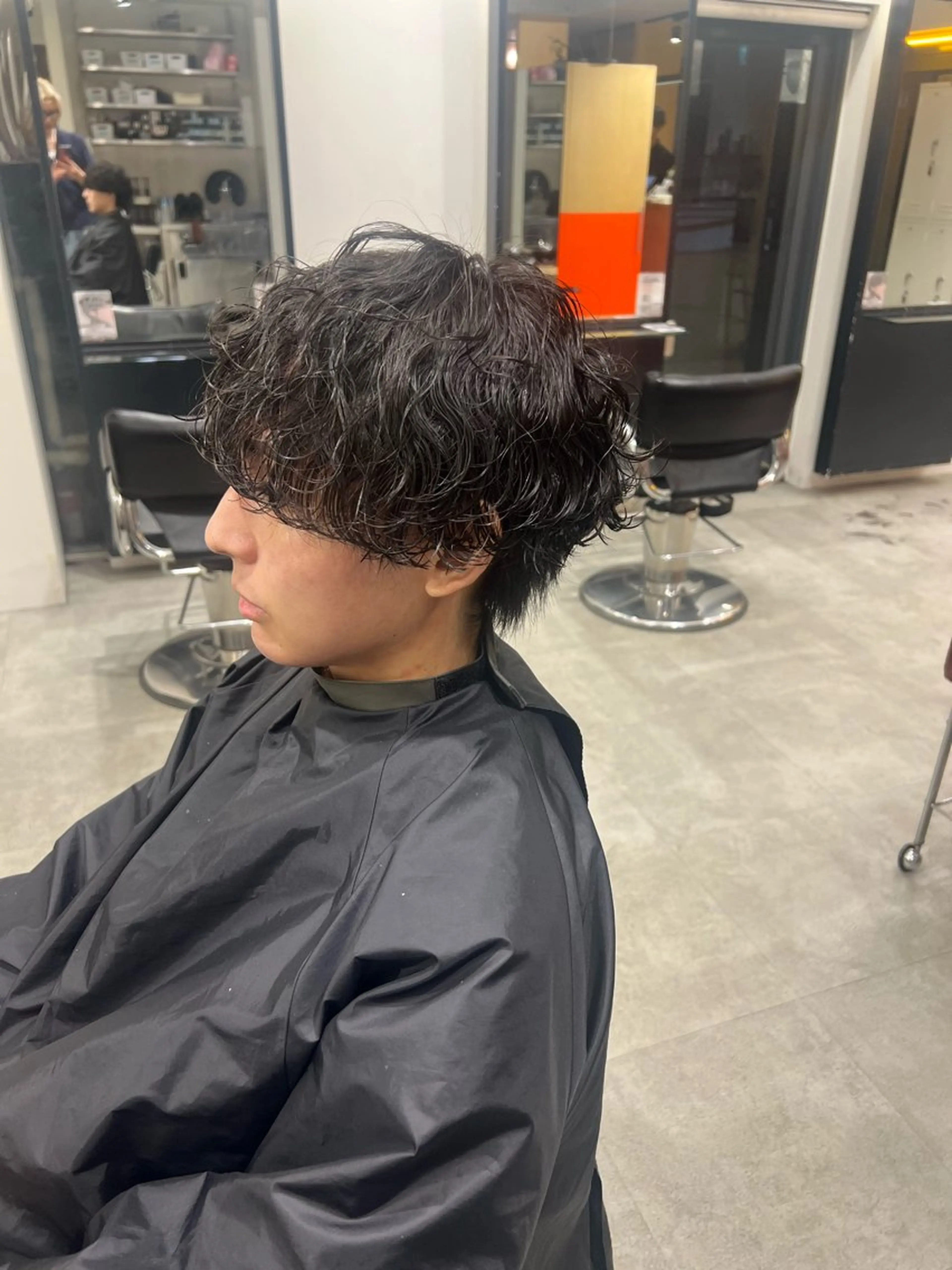 パーマ メンズ fifth神宮前 HIN★T★のヘアスタイル