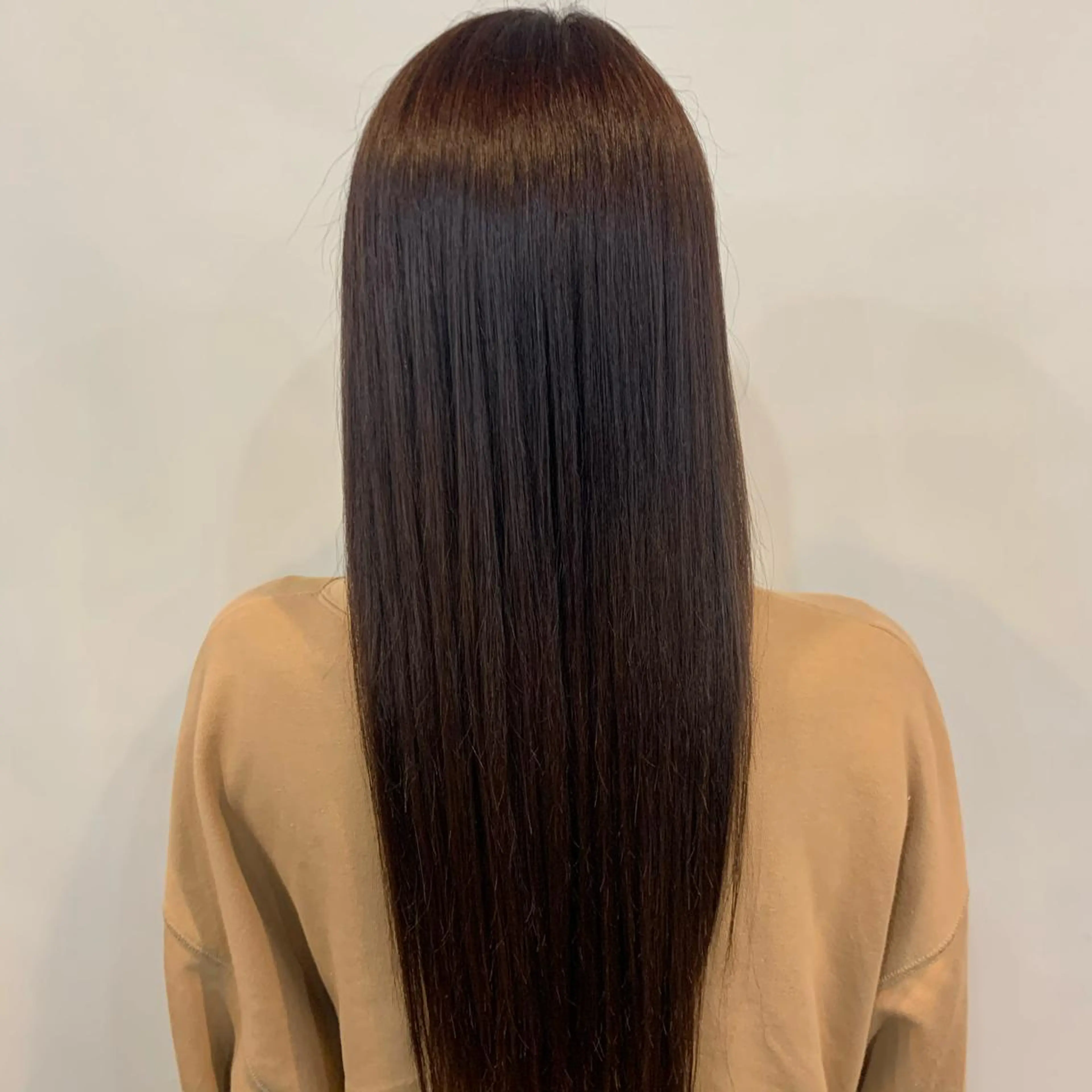 ロング ピンクラベンダー ヘアカラー トリートメント FLAGS YAMATOのヘアスタイル