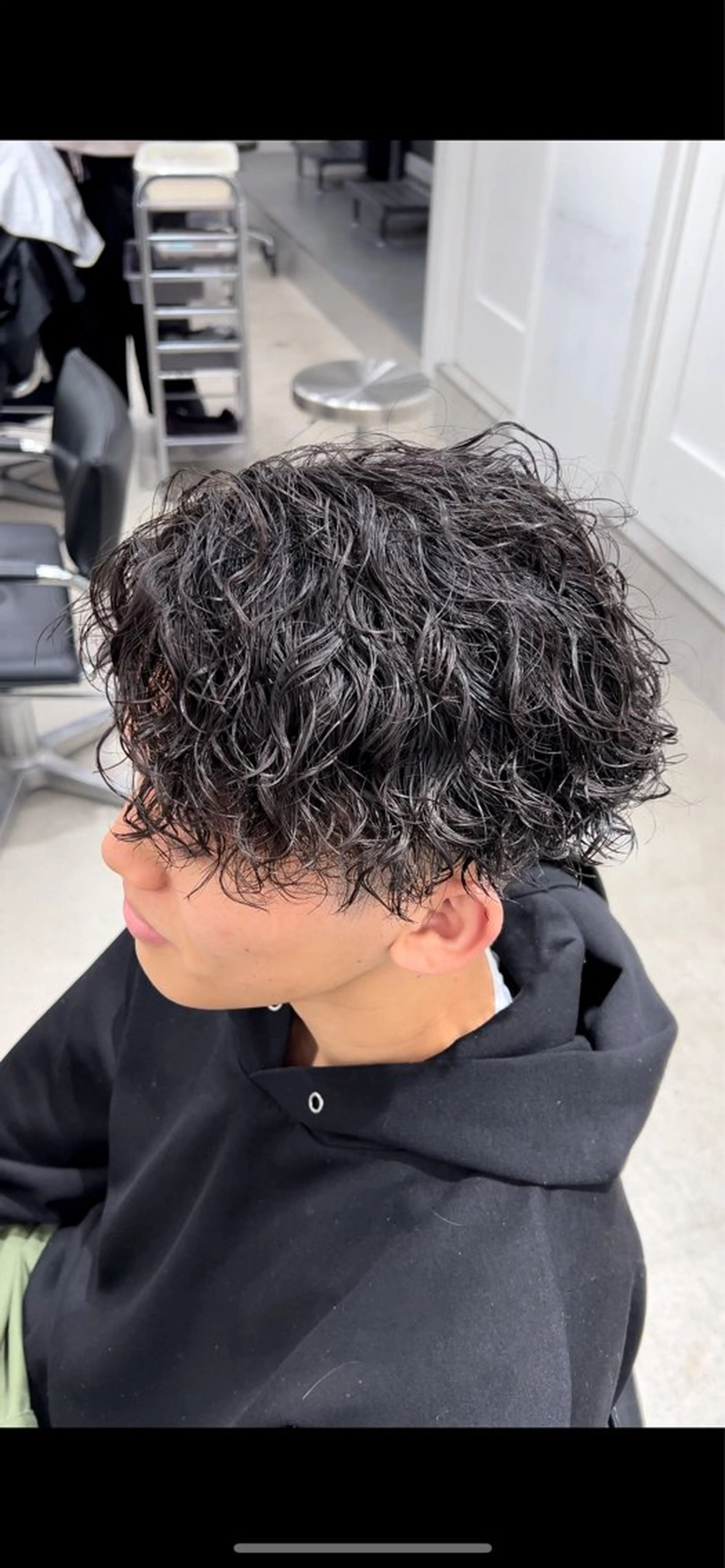 ショート パーマ メンズ カット パーマ 楽斗/メンズパーマ /シャドウパーマのヘアスタイル