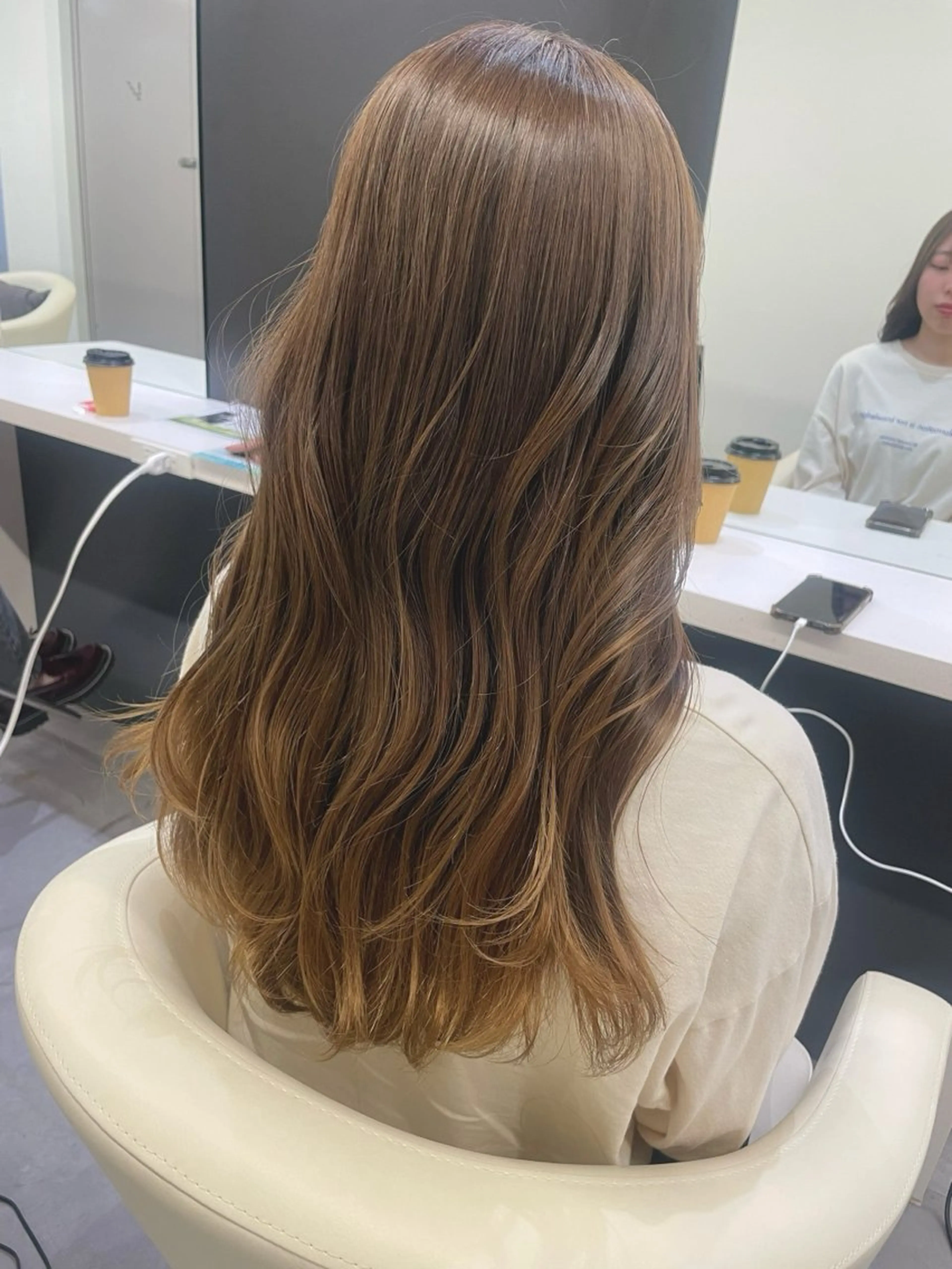 ロング カラー ETRE所属・🫧透明感カラー🫧 古川穂果のヘアスタイル