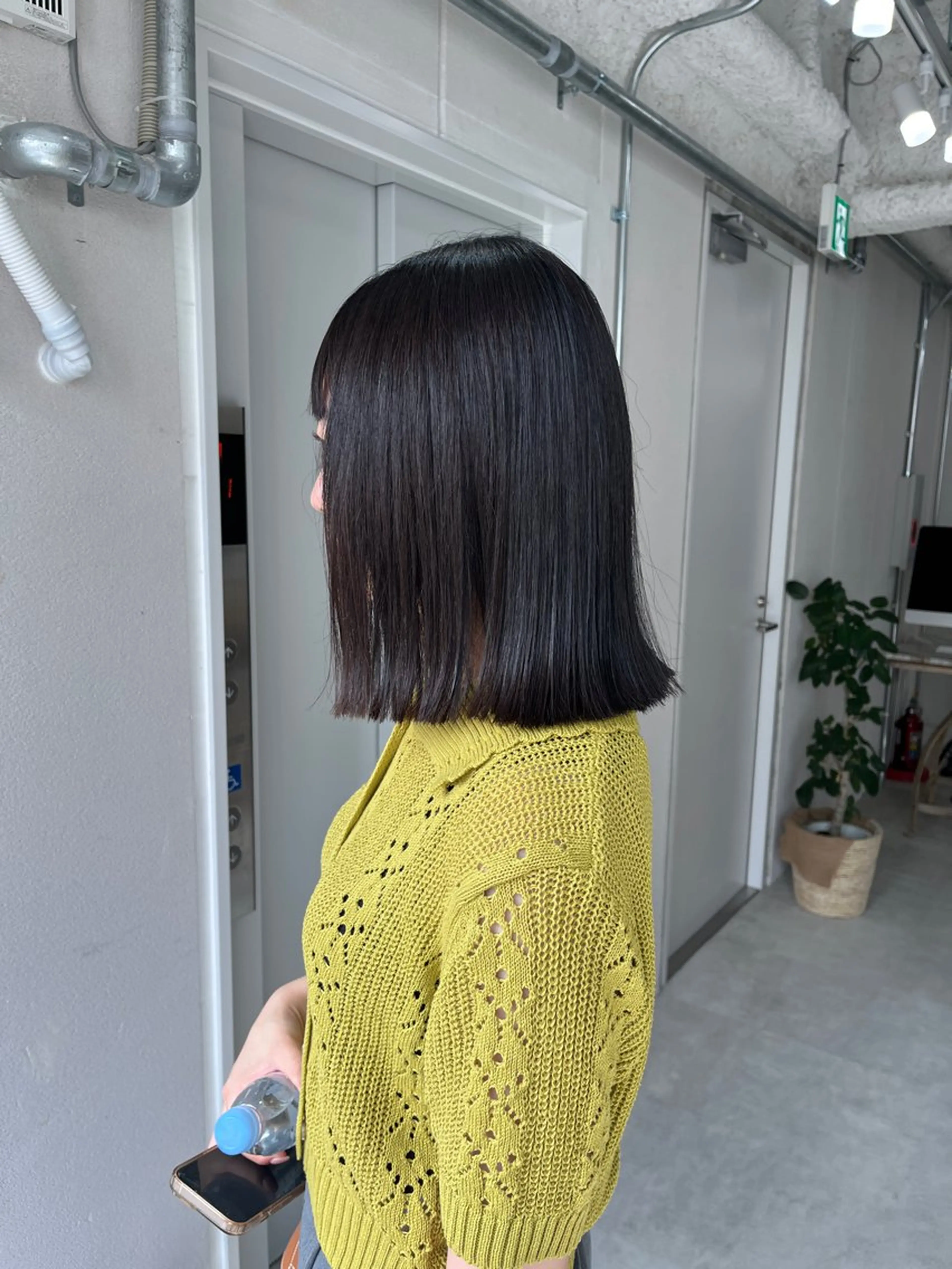 ショート 縮毛矯正 カット 縮毛矯正 髪質改善/美髪 透明感/nanakoのヘアスタイル