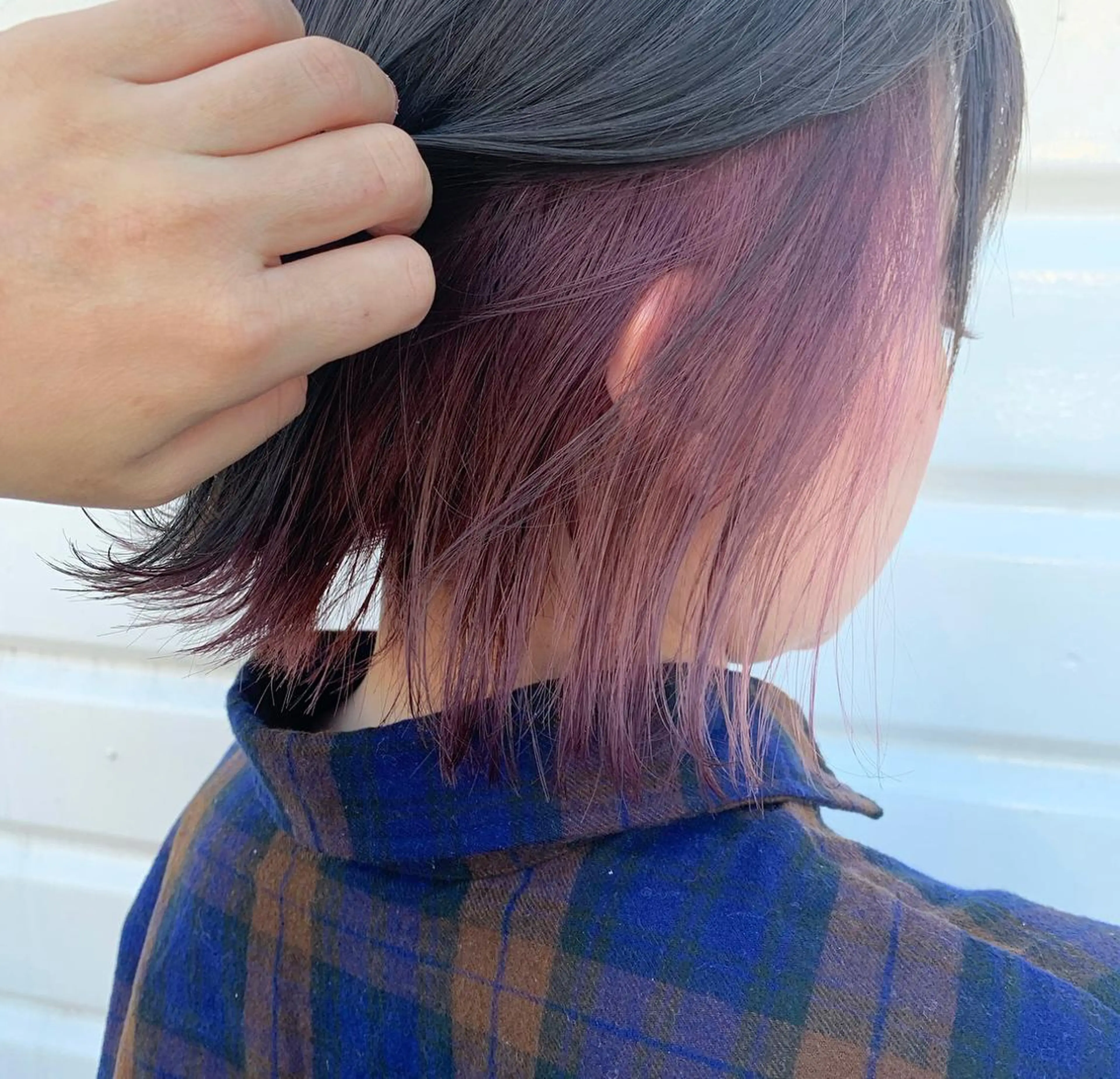 ショート ヘアカラー 袴田 伊代のヘアスタイル