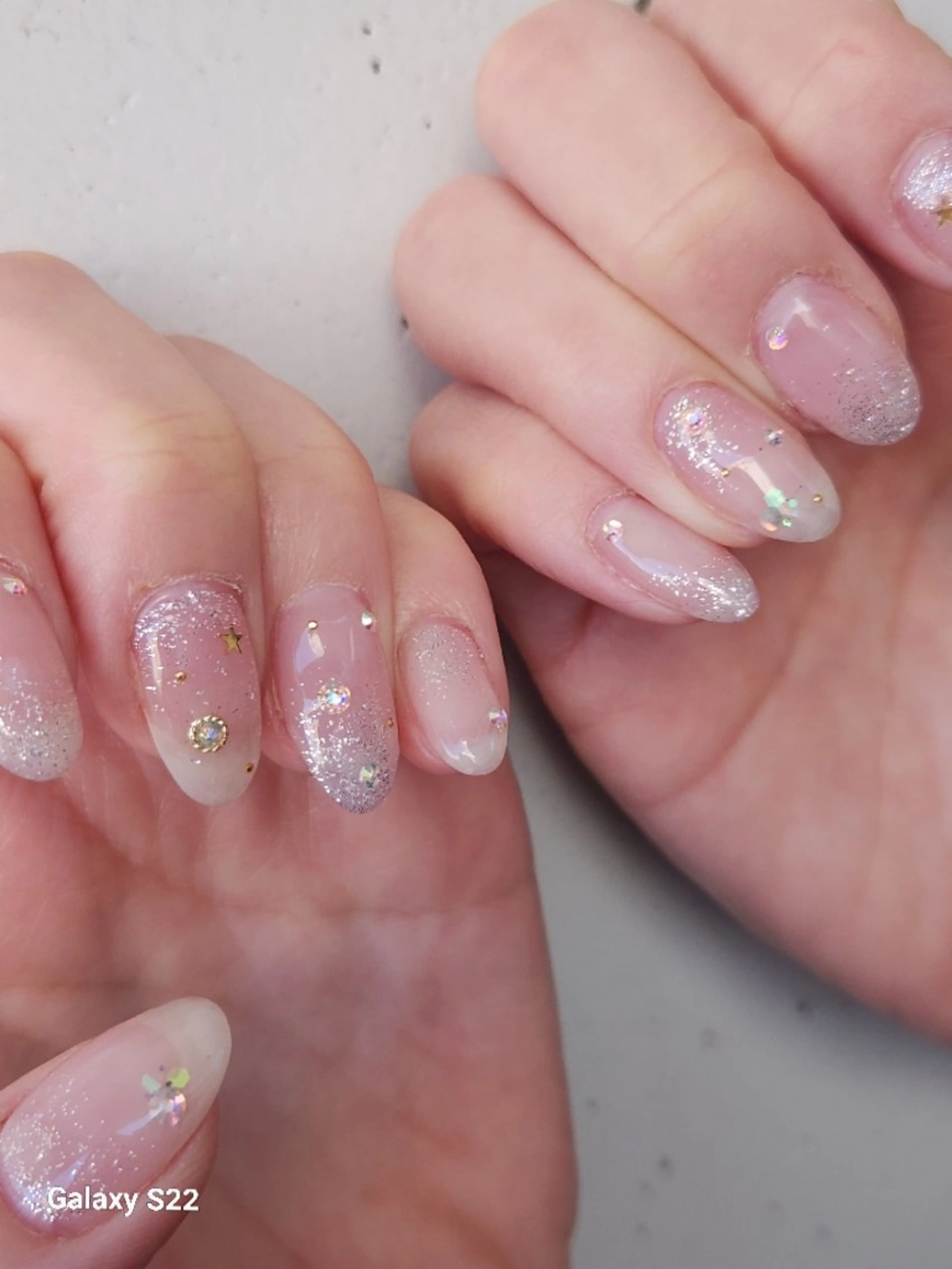 ネイル クリアネイル ニュアンスネイル Non.中目黒nail所属・NailSalon  N.中目黒のネイルデザイン