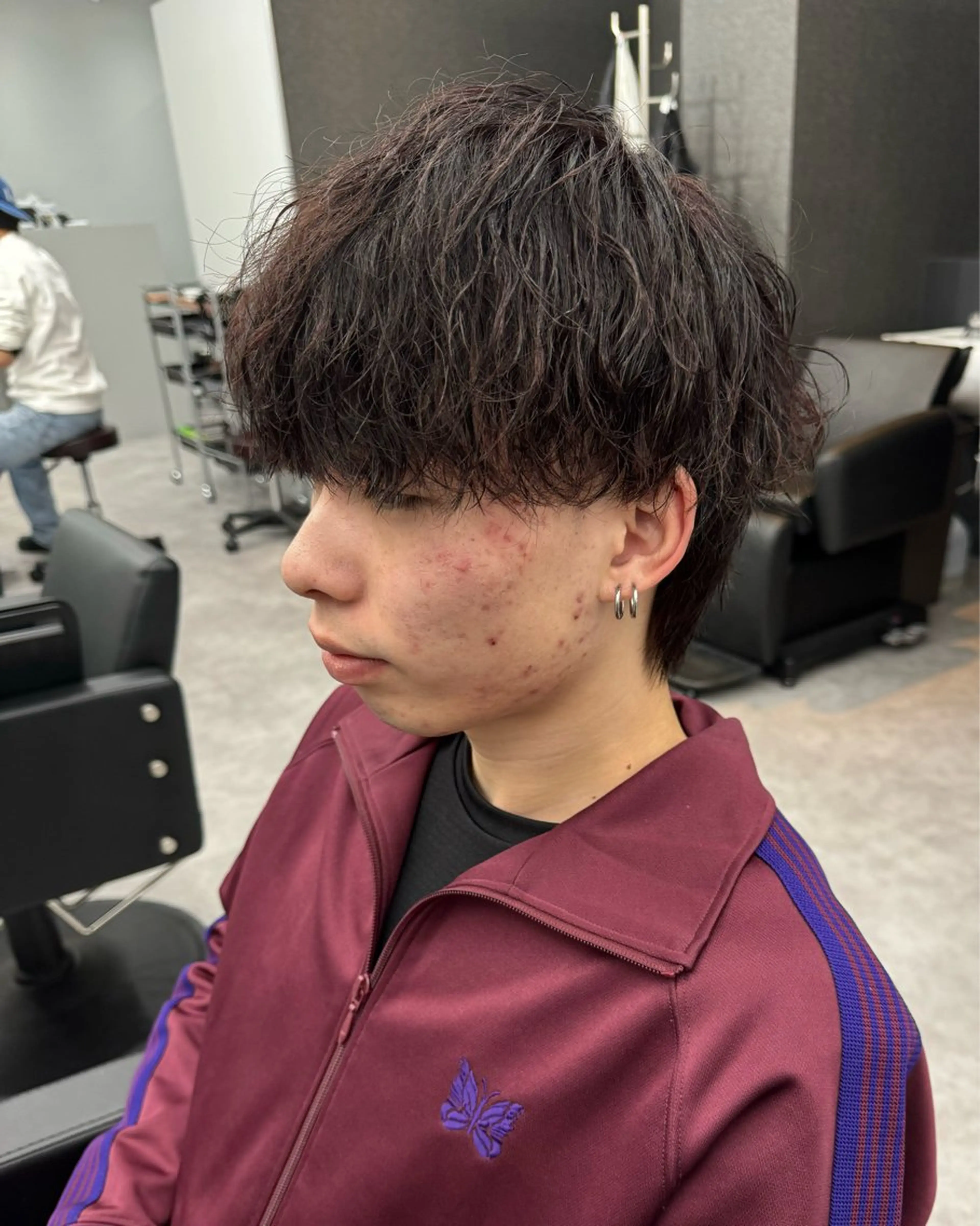 ショート パーマ メンズ カット Men's専門✂︎ 増田　正義のヘアスタイル