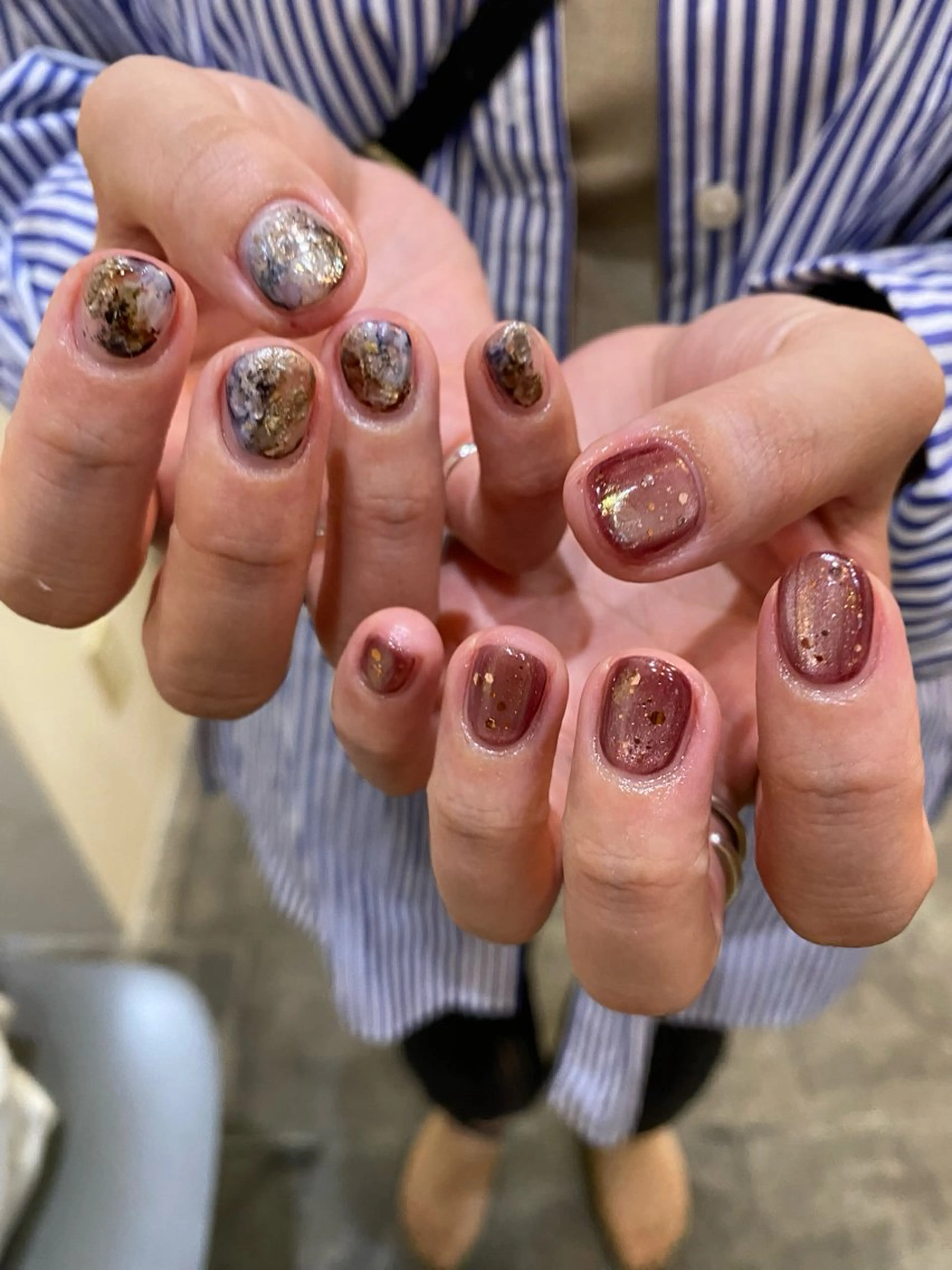 ネイル マグネットネイル nable.所属・望月 実莉のネイルデザイン