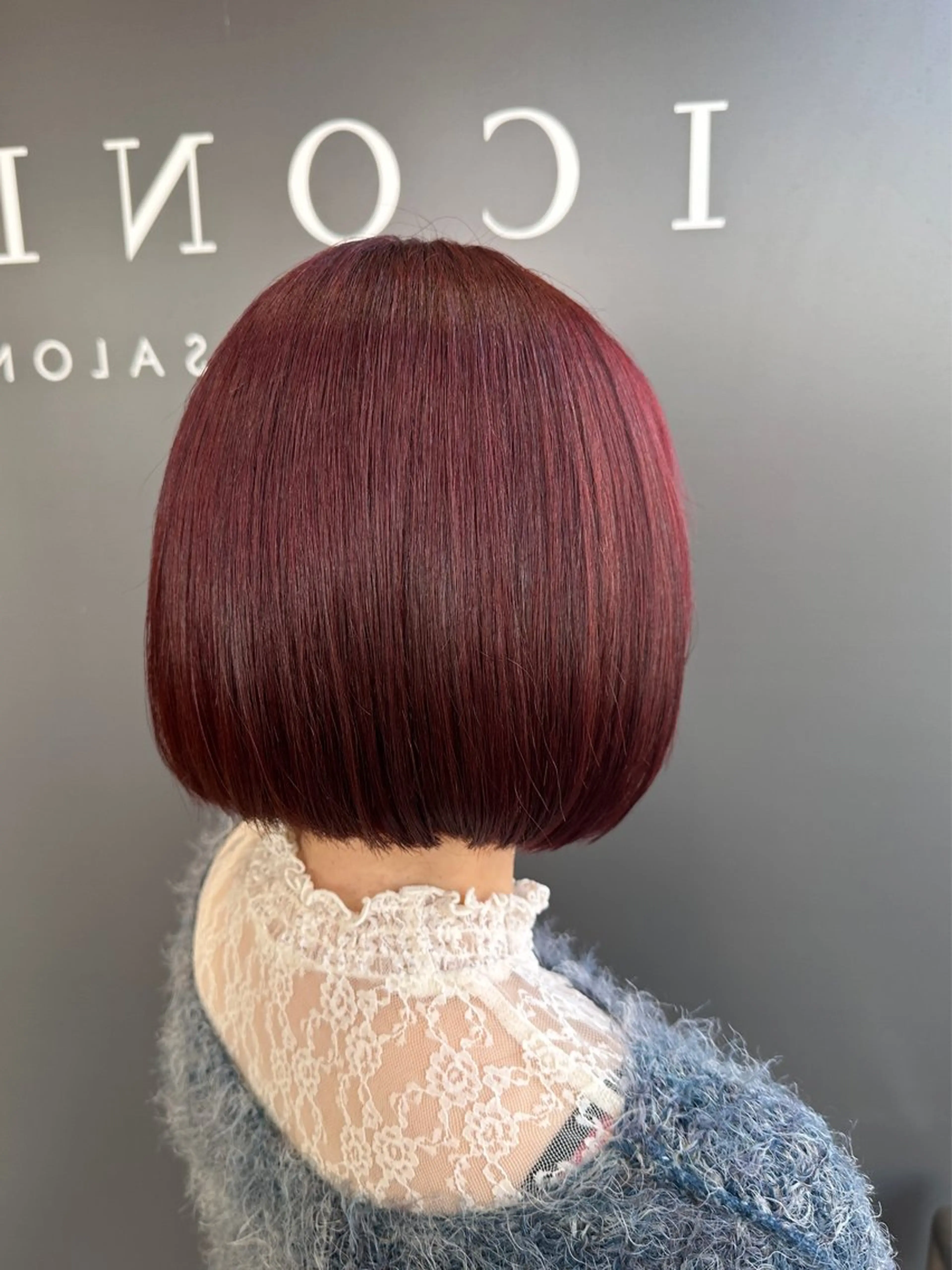 ショート カラー 🌹艶カラー🌹 大林未侑のヘアスタイル