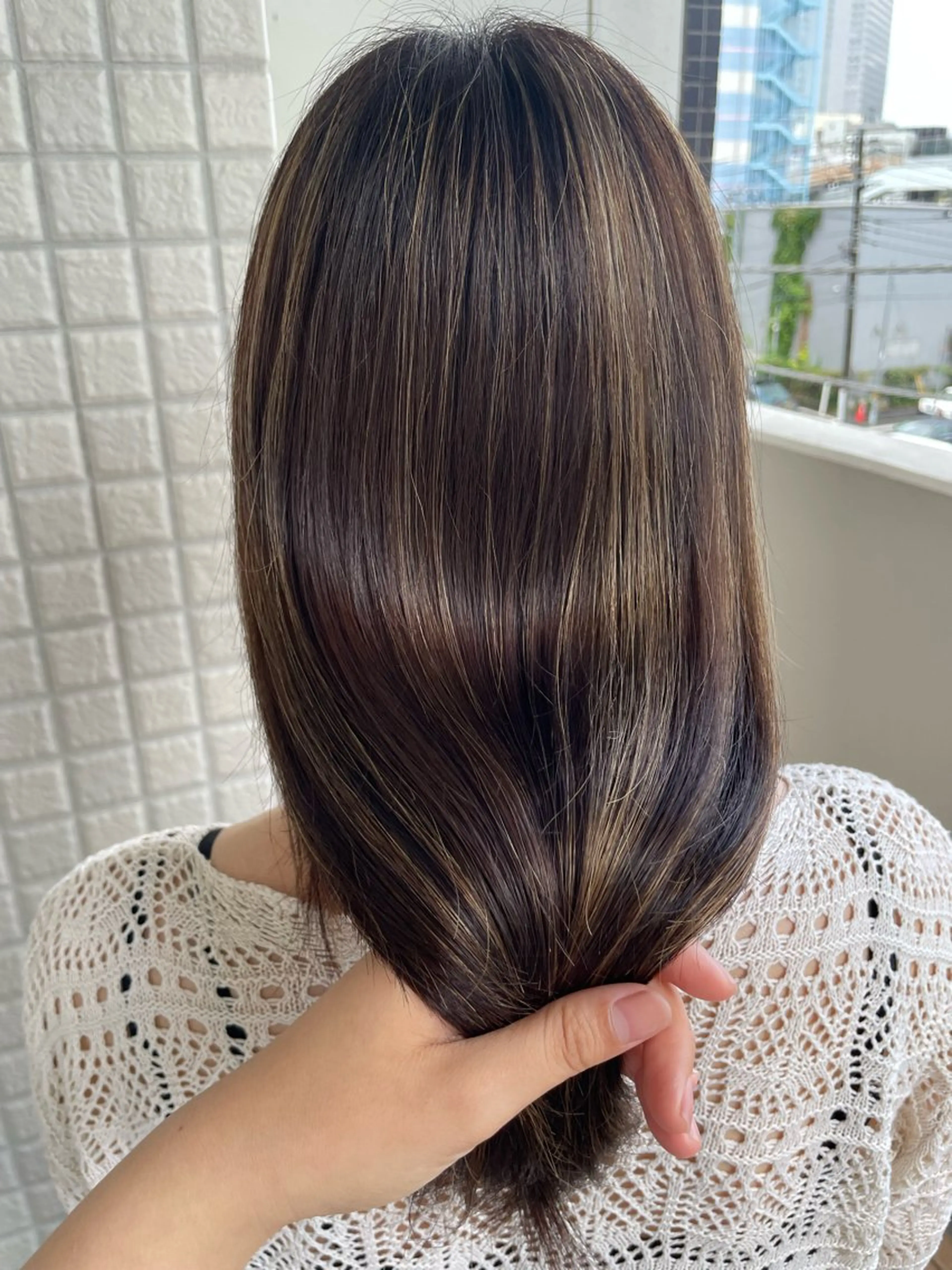 ロング カラー パーマ カット ヘアカラー 縮毛矯正 トリートメント Toiro 横浜所属・🎀レイヤー/パーマ カラー/ai🎀のヘアスタイル