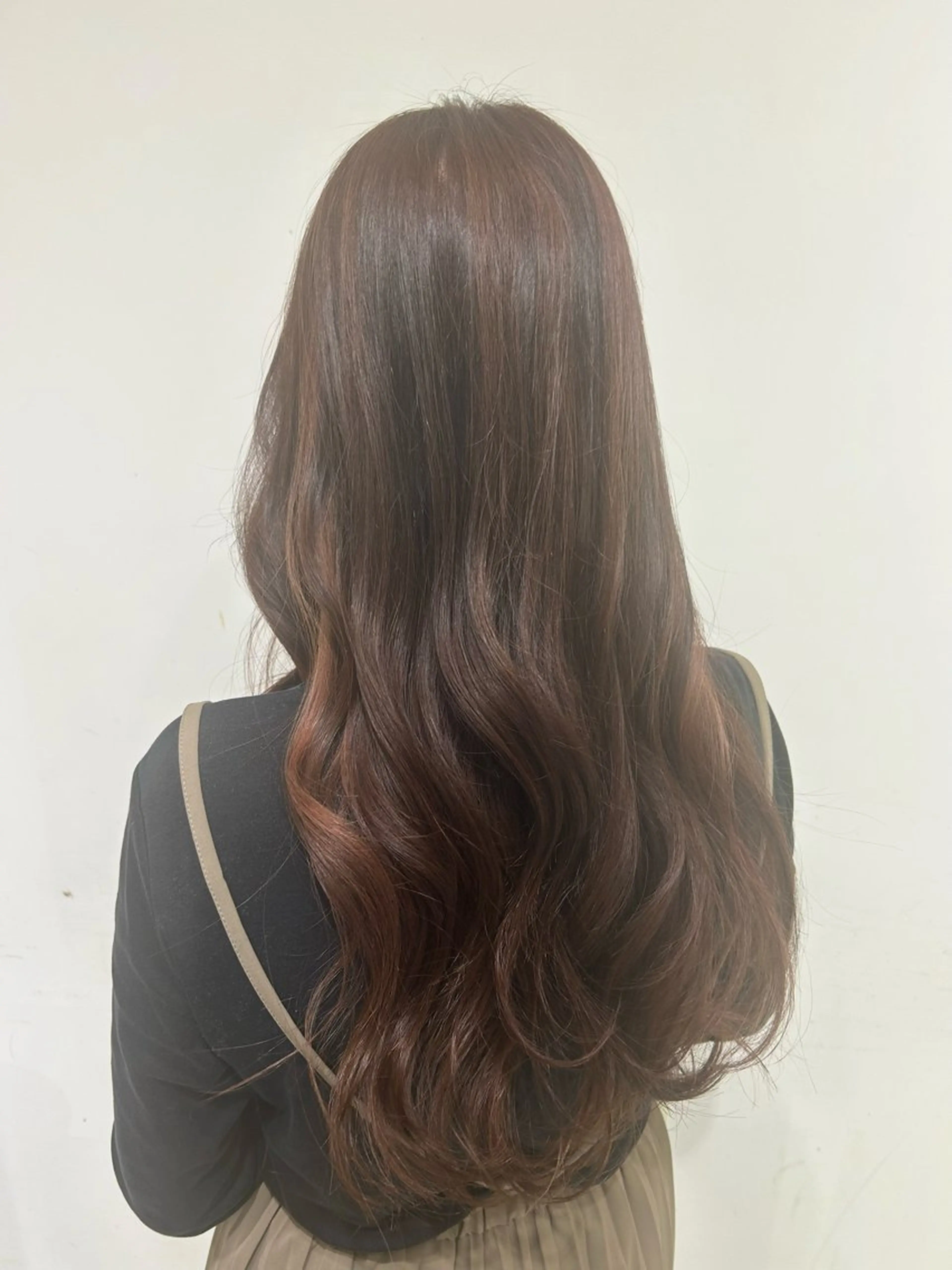 カラー ブラウンカラー ピンクカラー カット ヘアカラー AiWill所属・🫧透明感カラー/ 青山瑞季🫧のヘアスタイル