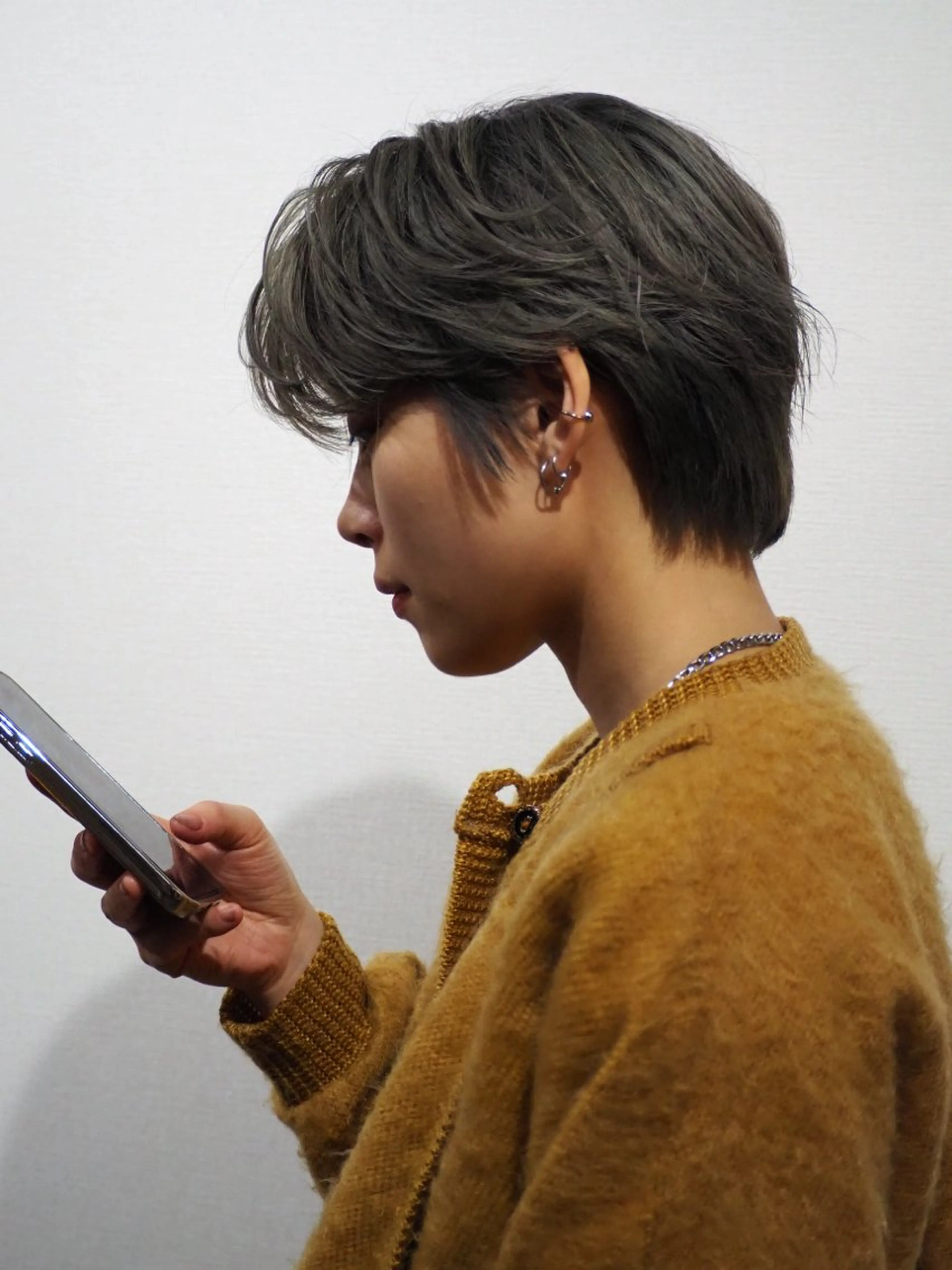 カラー メンズ メンズ特化💎 韓国風💎クニミツのヘアスタイル