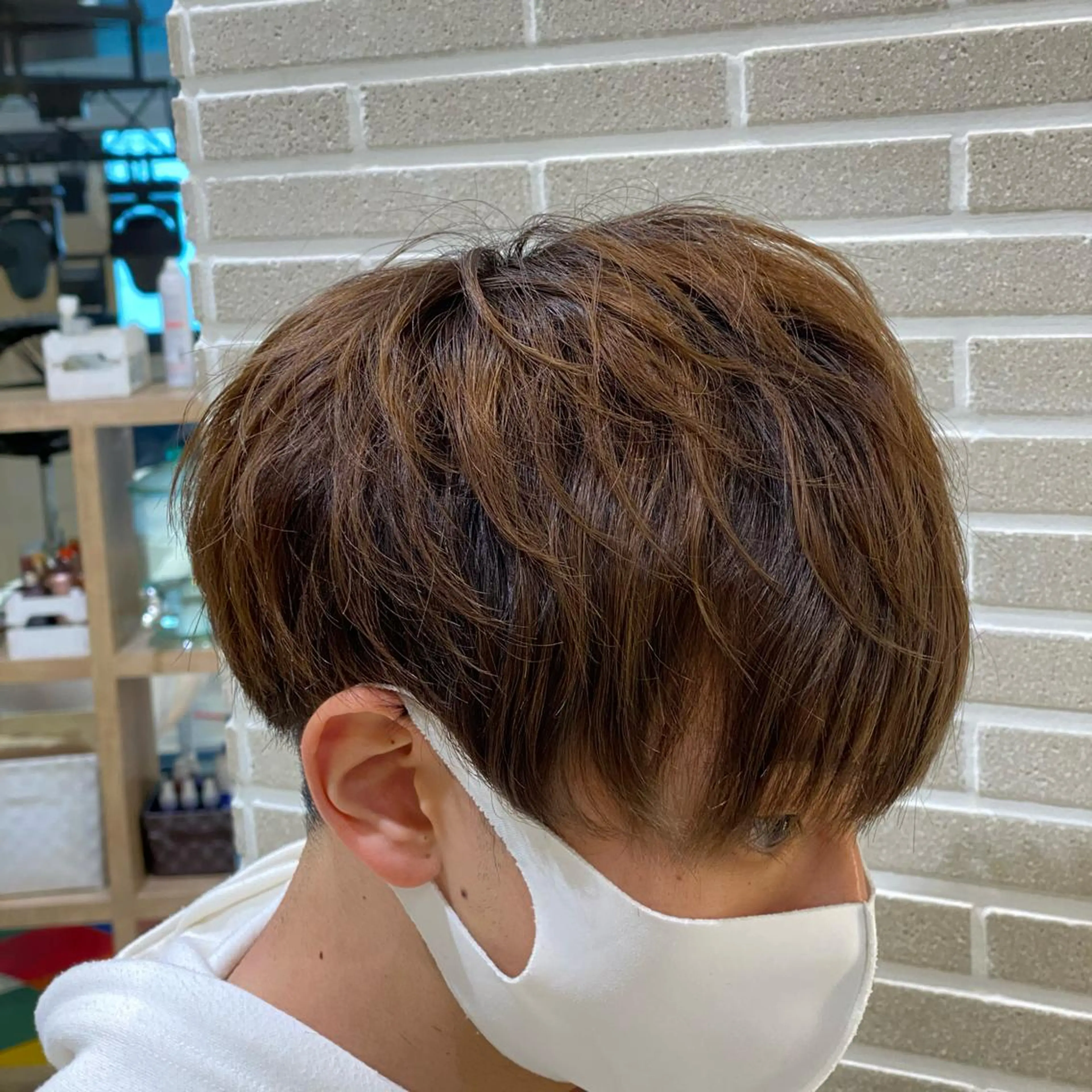 パーマ メンズ メンズパーマ 赤本悠斗波巻きパーマ メンズパーマのヘアスタイル
