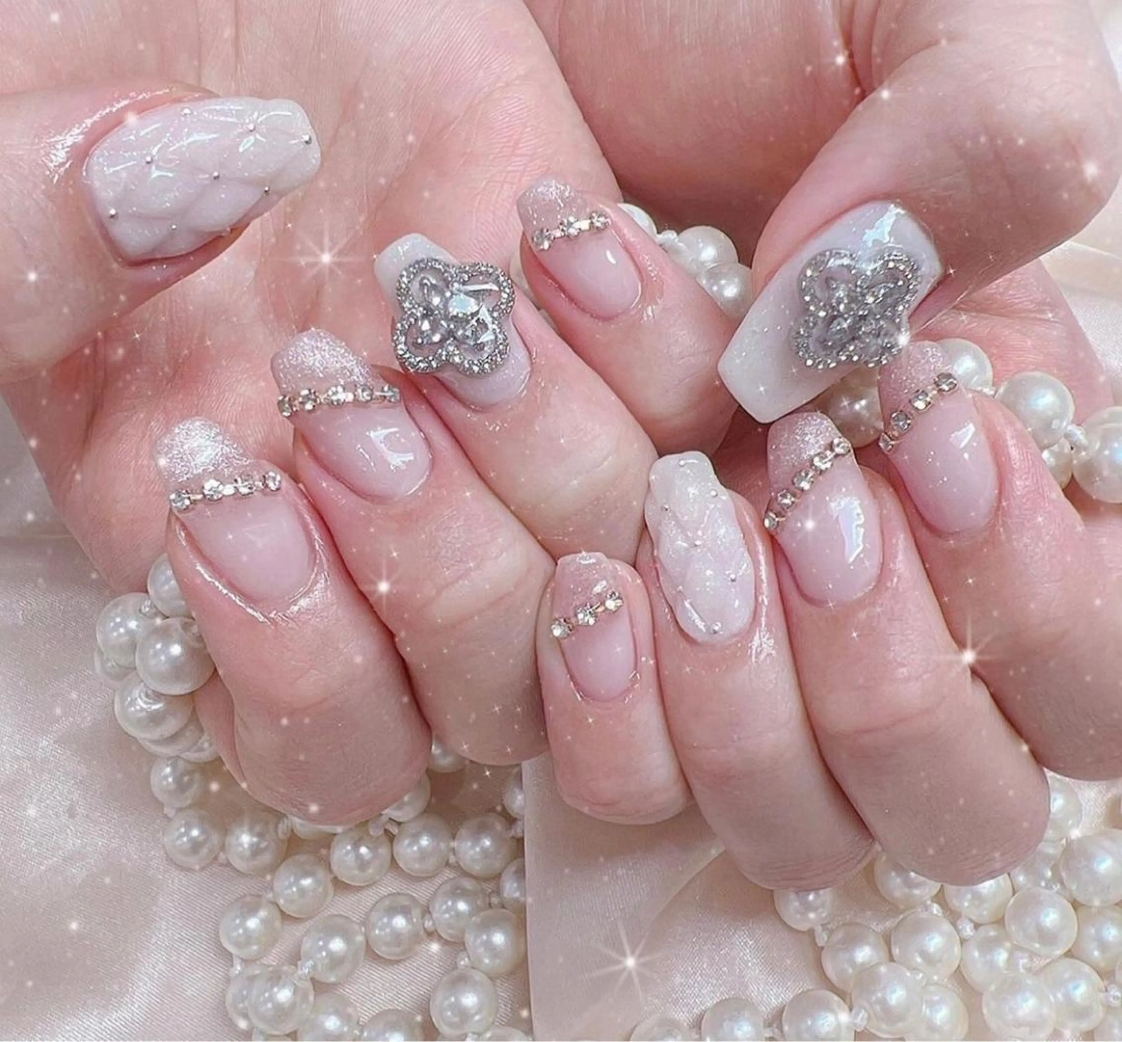ネイル 長さ出し ネイルチップ Moana Nail 長さだし専門店のネイルデザイン