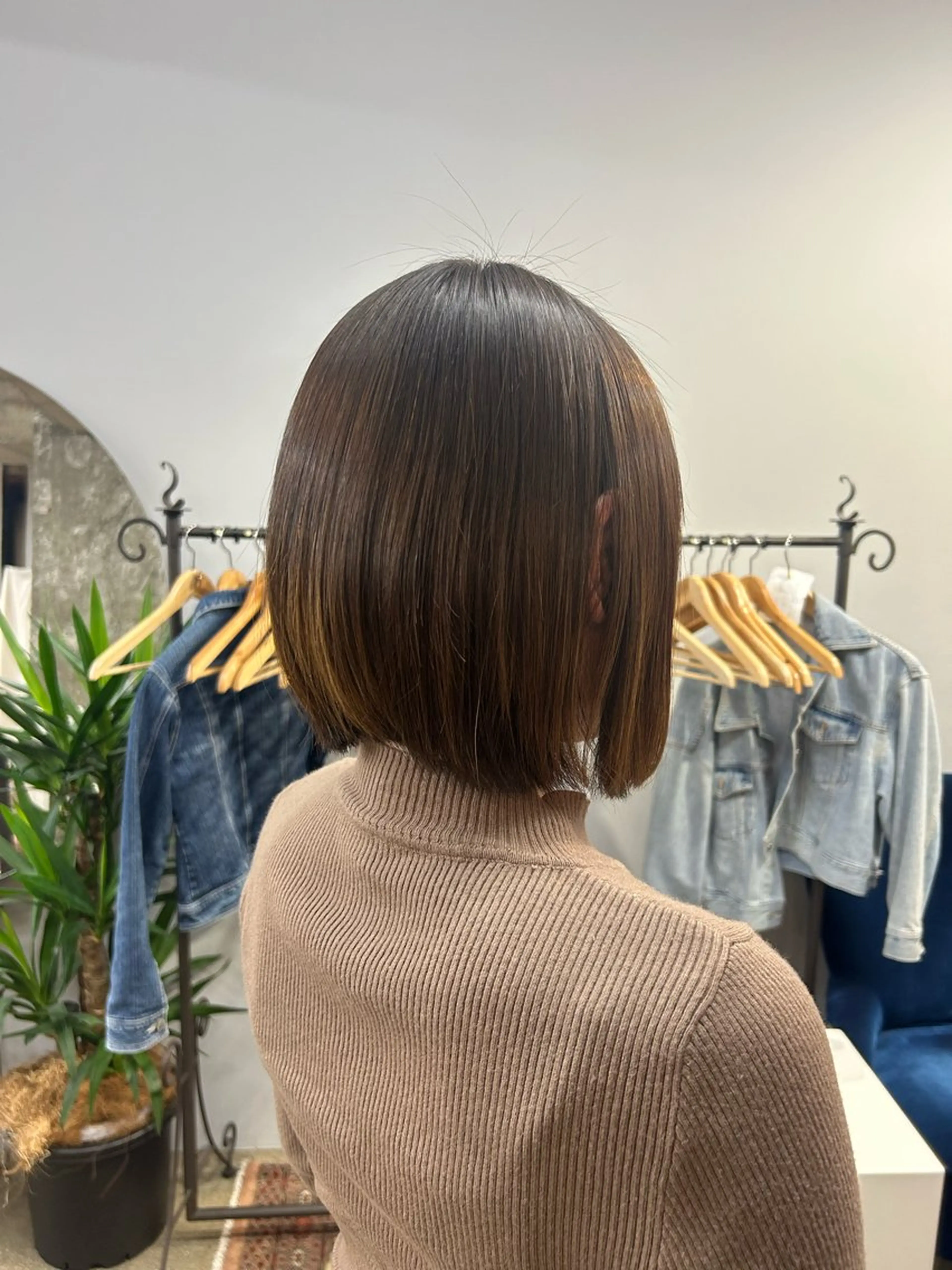 ショート 縮毛矯正 サワムラ ソナタのヘアスタイル