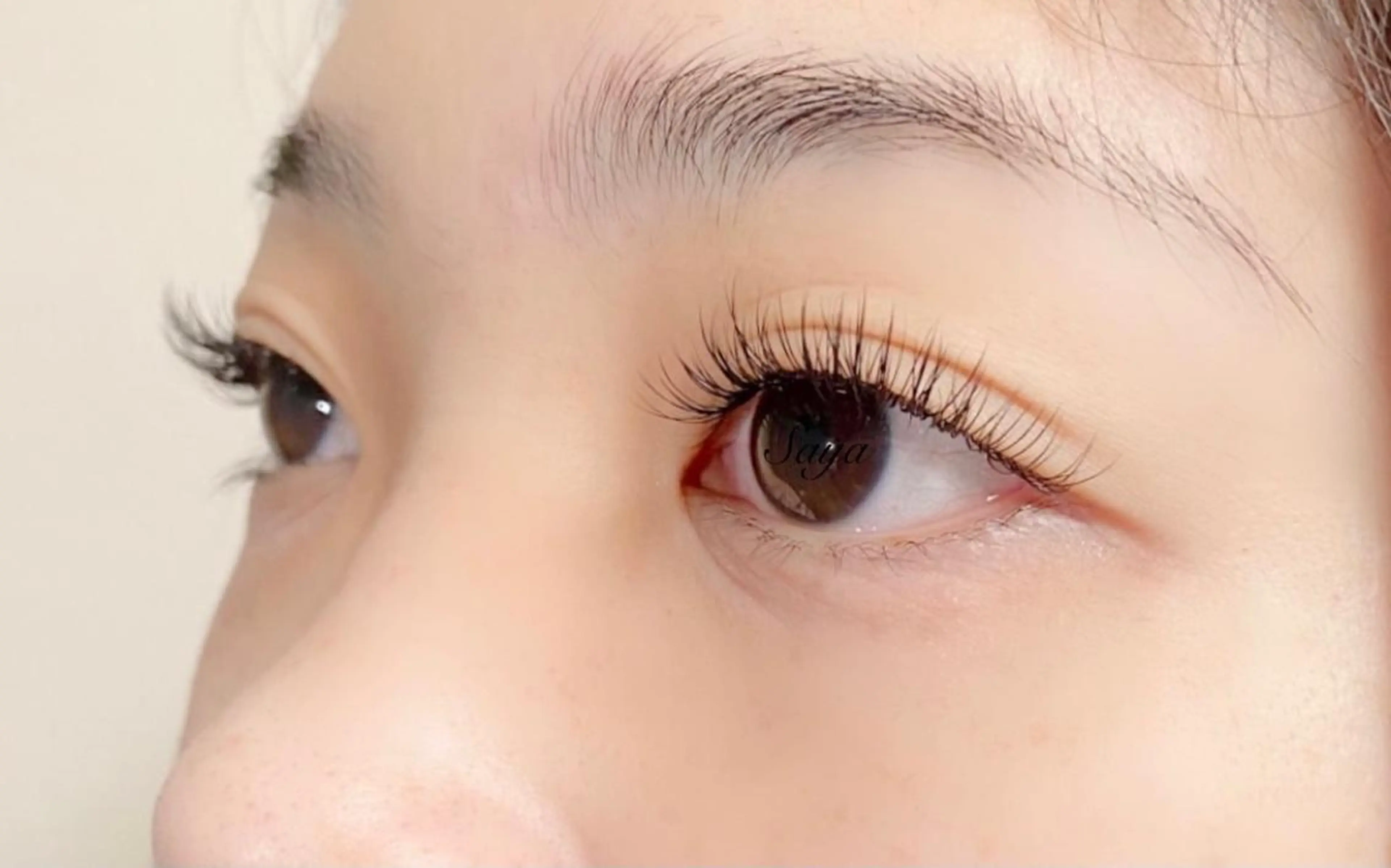 ロング カラー パーマ ヘアアレンジ メンズ キッズ ネイル マツエク・マツパ フラットラッシュ マットネイル Attrait Eye所属・Attrait Eye☻*Sayaのマツエク・マツパデザイン