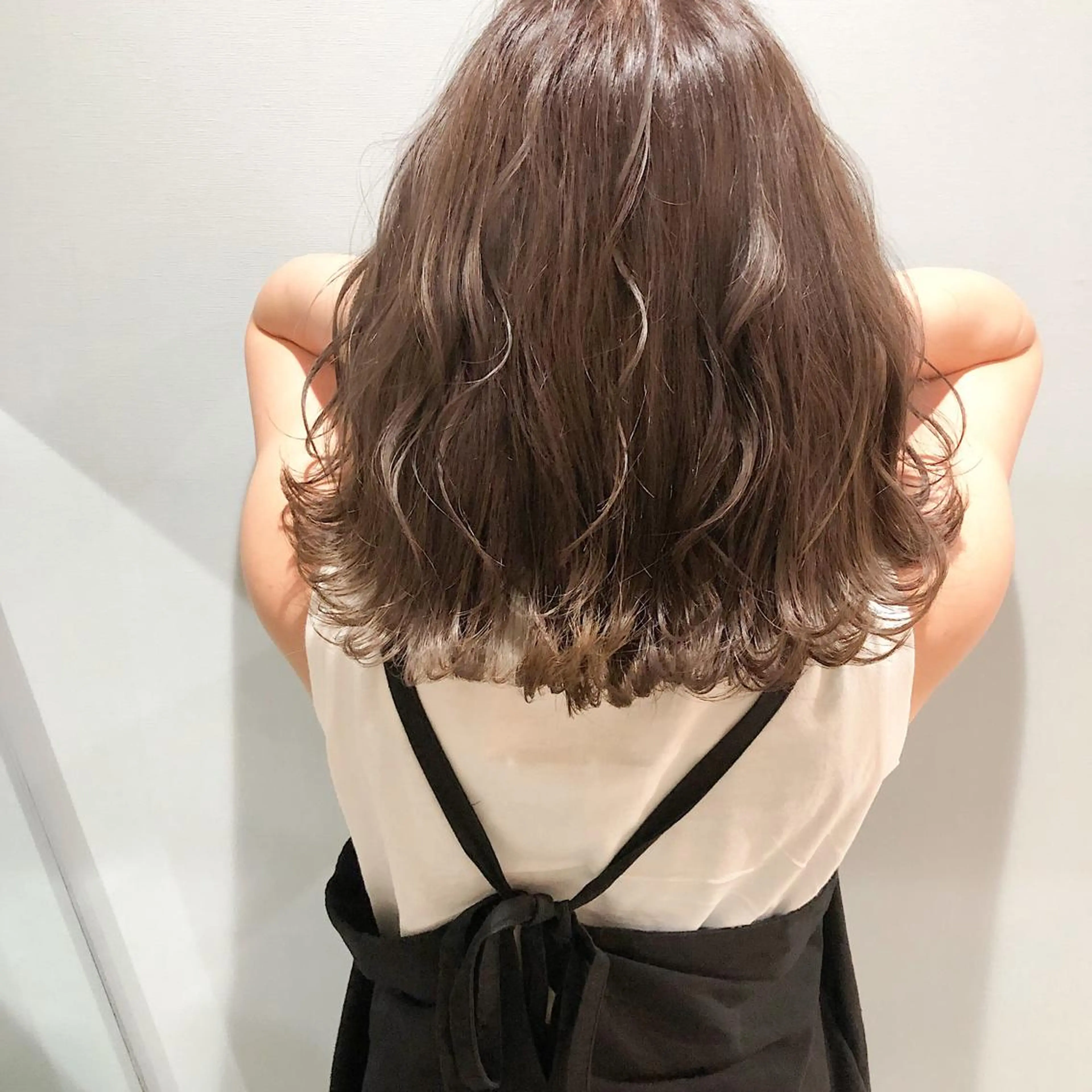 ミディアム カラー グレージュ ラベンダーカラー ラベンダーグレージュ ラベンダーグレー 美髪専門サロンby mile所属・美髪専門サロン kazuのヘアスタイル