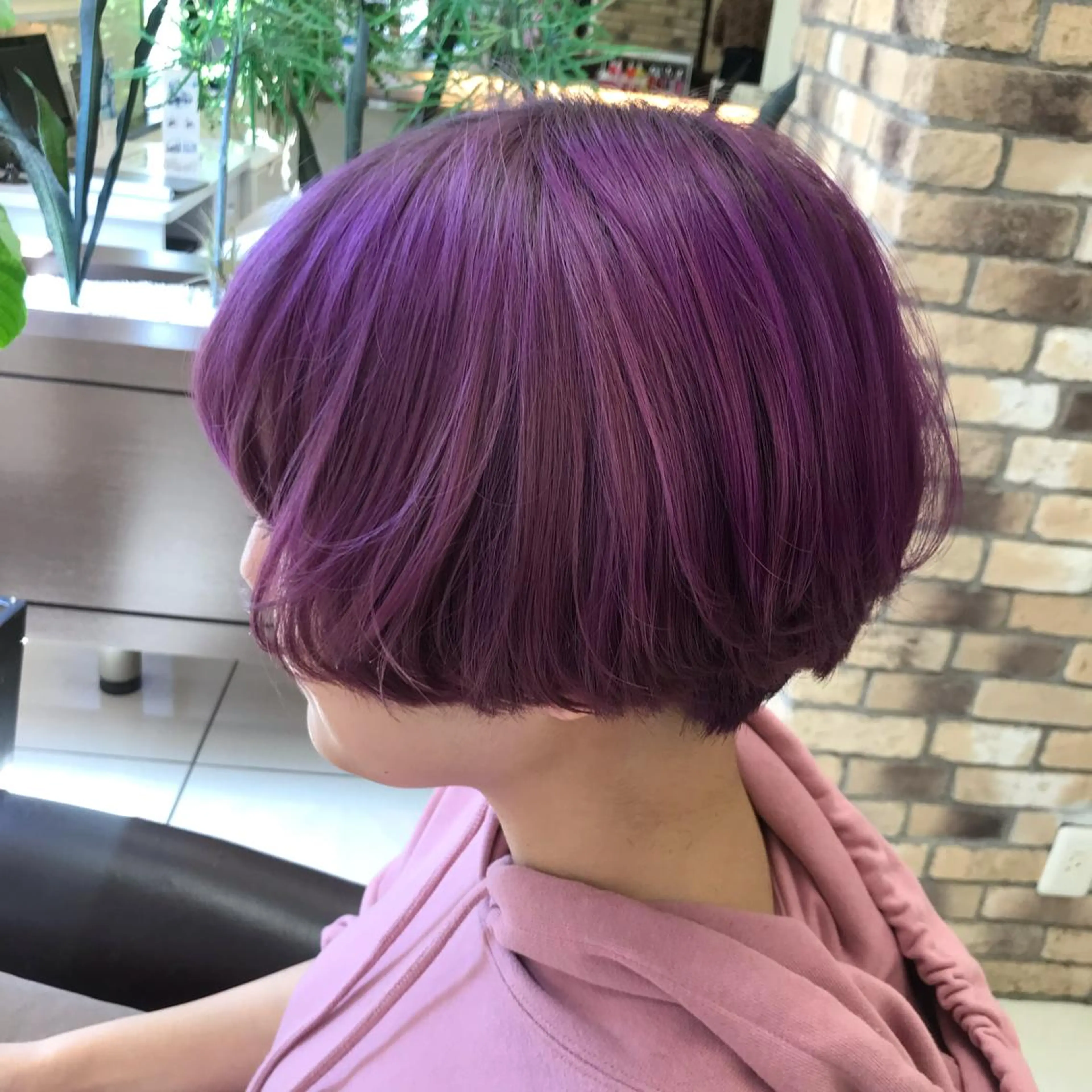 ショート カラー シールエクステ✨️韓 国羽エクステ🪽和希のヘアスタイル