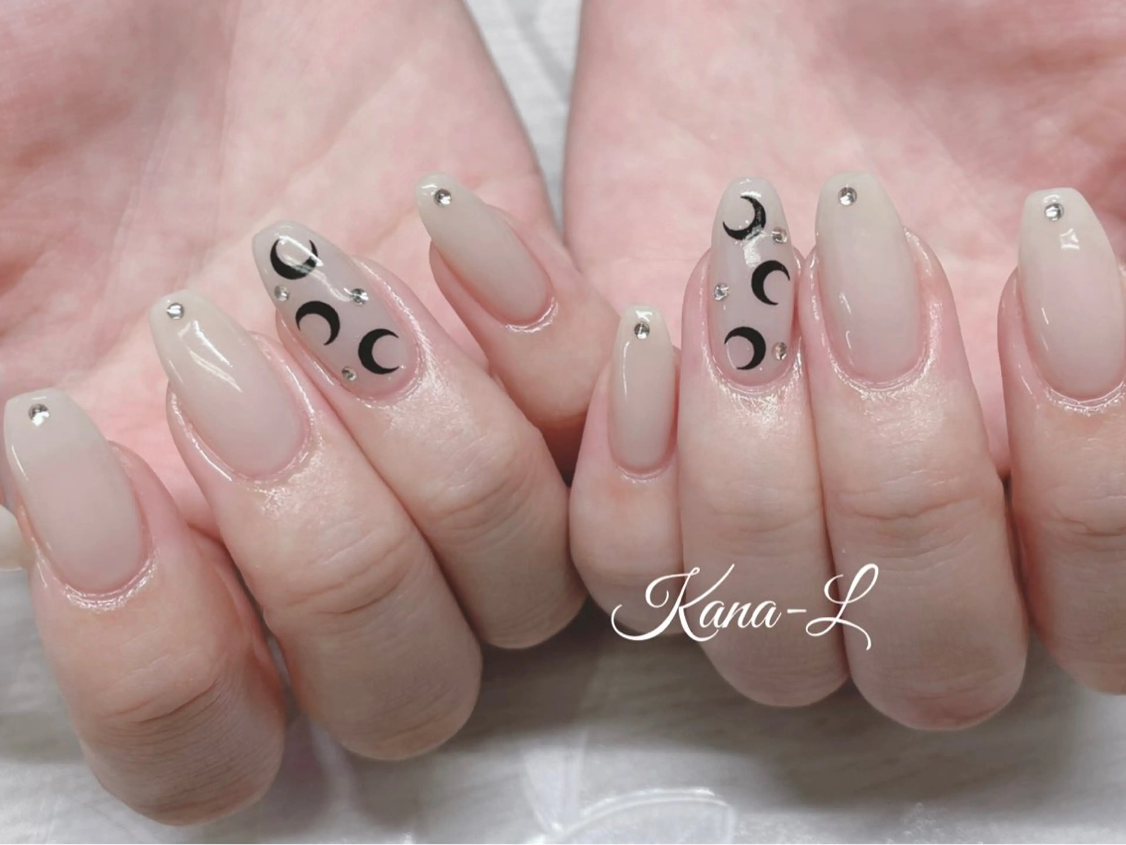 ネイル ジェルネイル 韓国ネイル パラジェル ワンホンネイル 芦辺 香奈のネイルデザイン