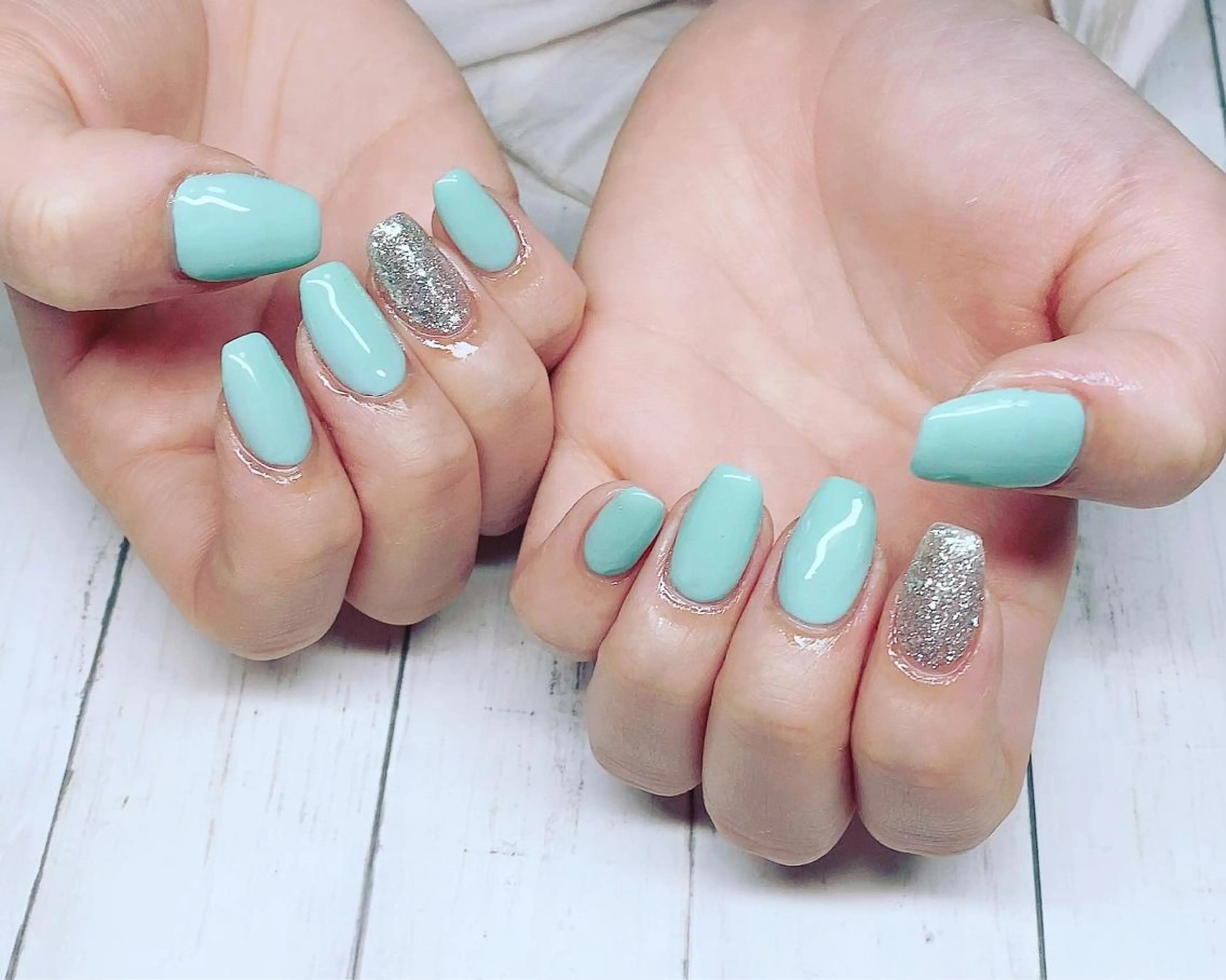 カラー ネイル 春ネイル ハンドネイル NailbyN所属・Nail_by N1のネイルデザイン