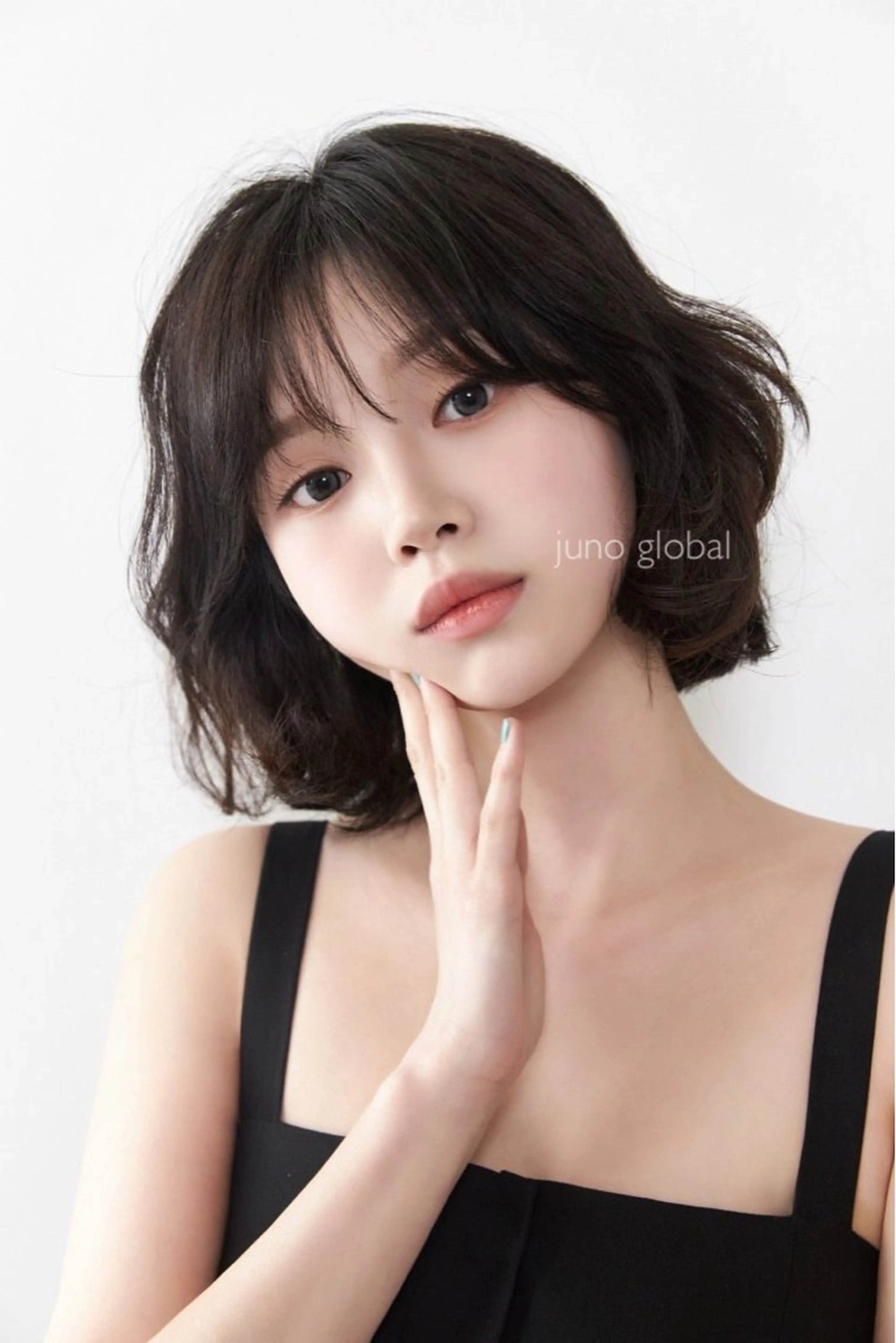 ミディアム カラー JUNO韓国ヘア‎ narumi‎🤍のヘアスタイル