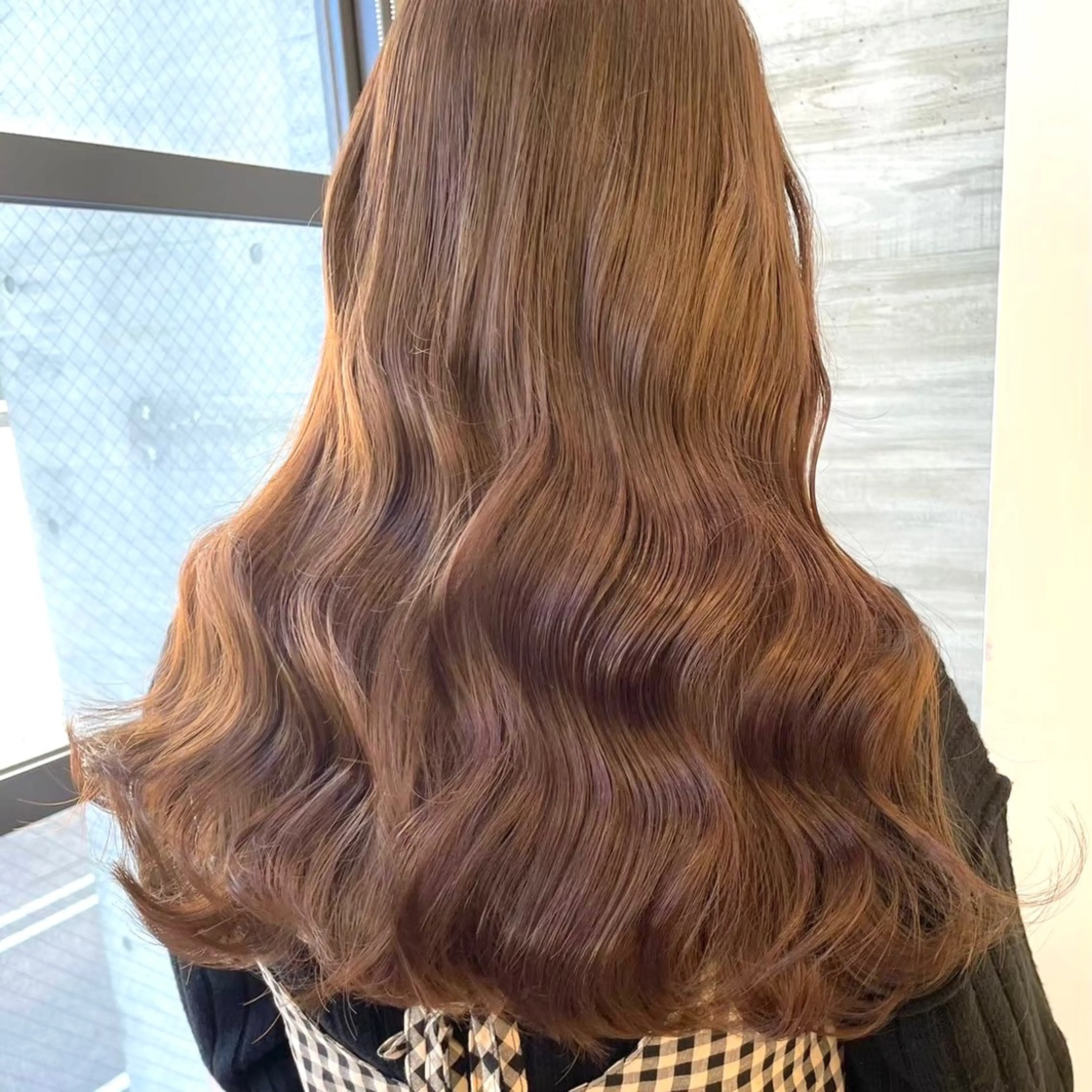 ロング カラー ベージュカラー ParveMix いしいまお🌼のヘアスタイル