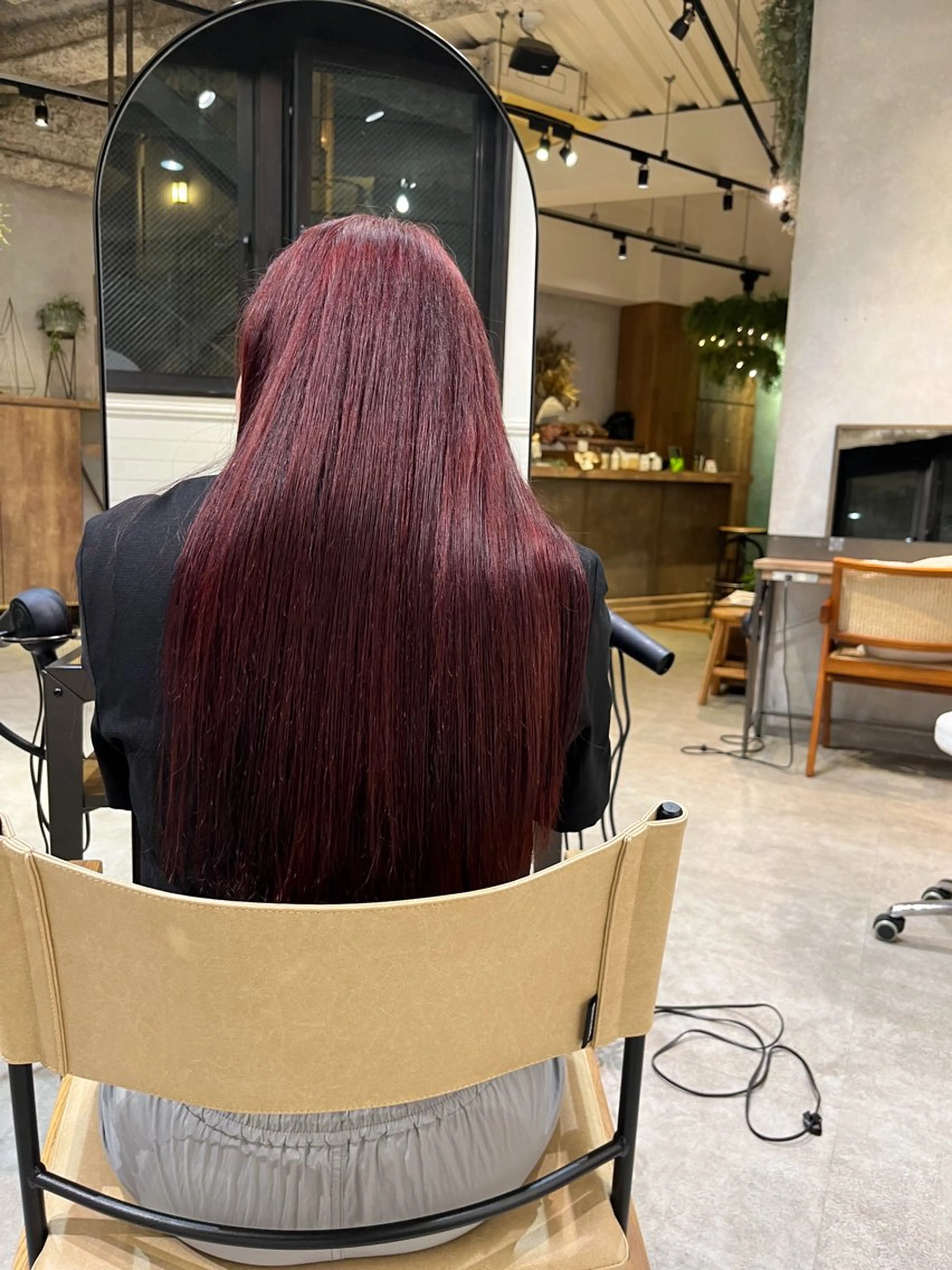 カラー ブリーチ ケアブリーチ ダブルカラー ハイトーンカラー ブリーチなしカラー 🍒暖色カラー🍒 ueno aiのヘアスタイル