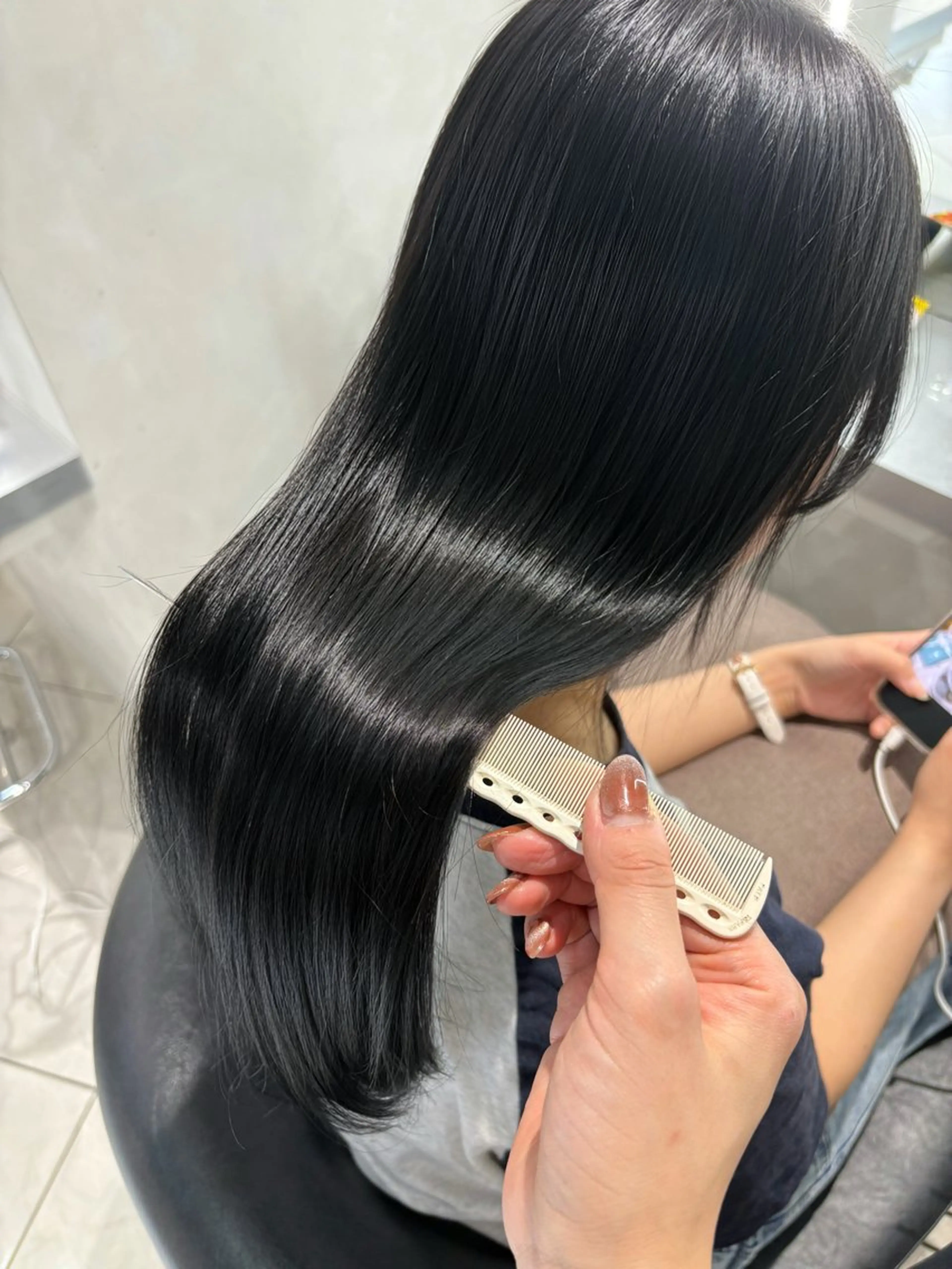 🫧髪質改善🫧【フォルムメイクトリートメント+カット】✨️✨️の写真