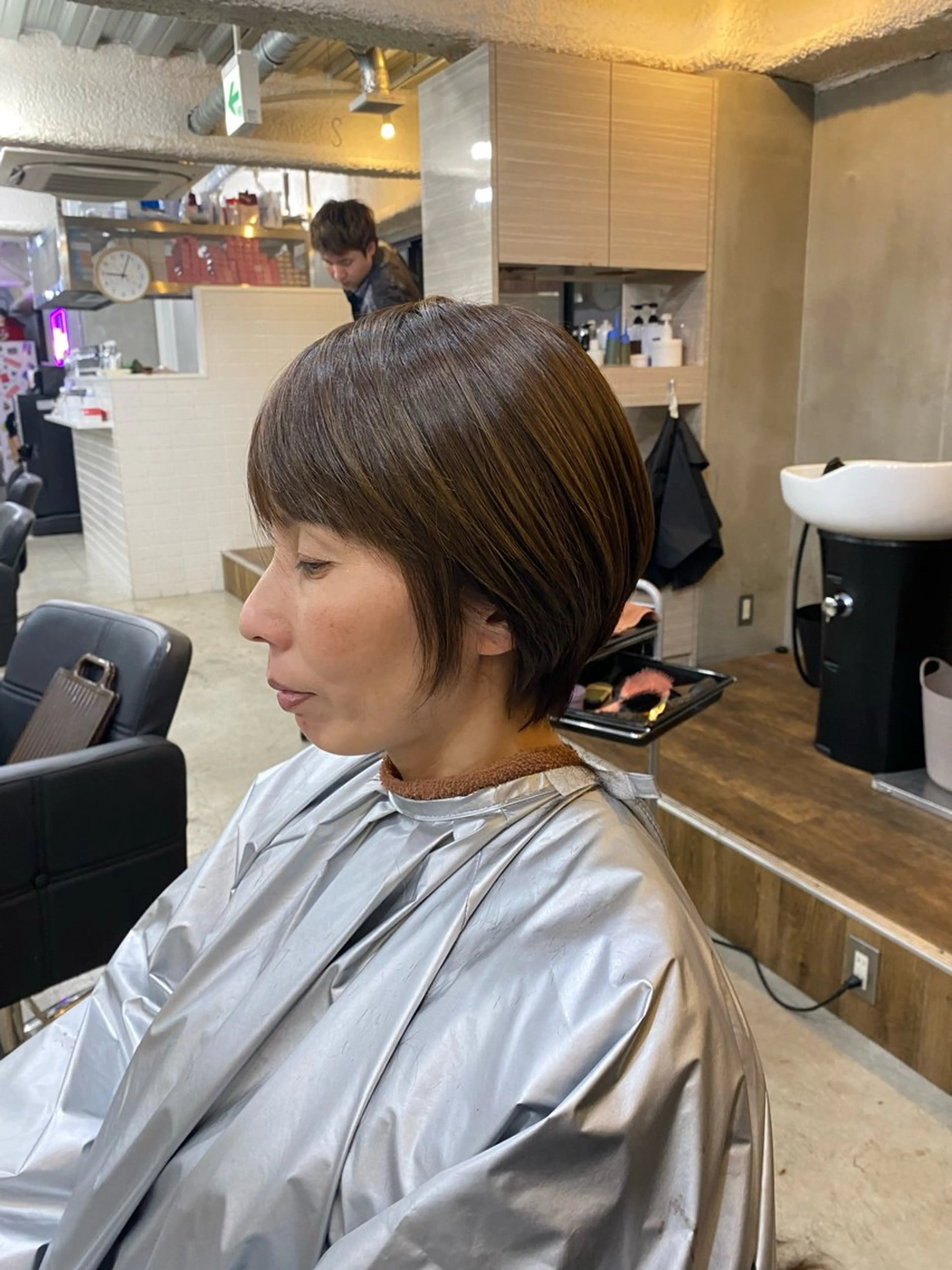 ショート ショートヘア カット ヘアカラー Ra-Ffichi by siun所属・宮田海聖 ナチュラル/美髪のヘアスタイル