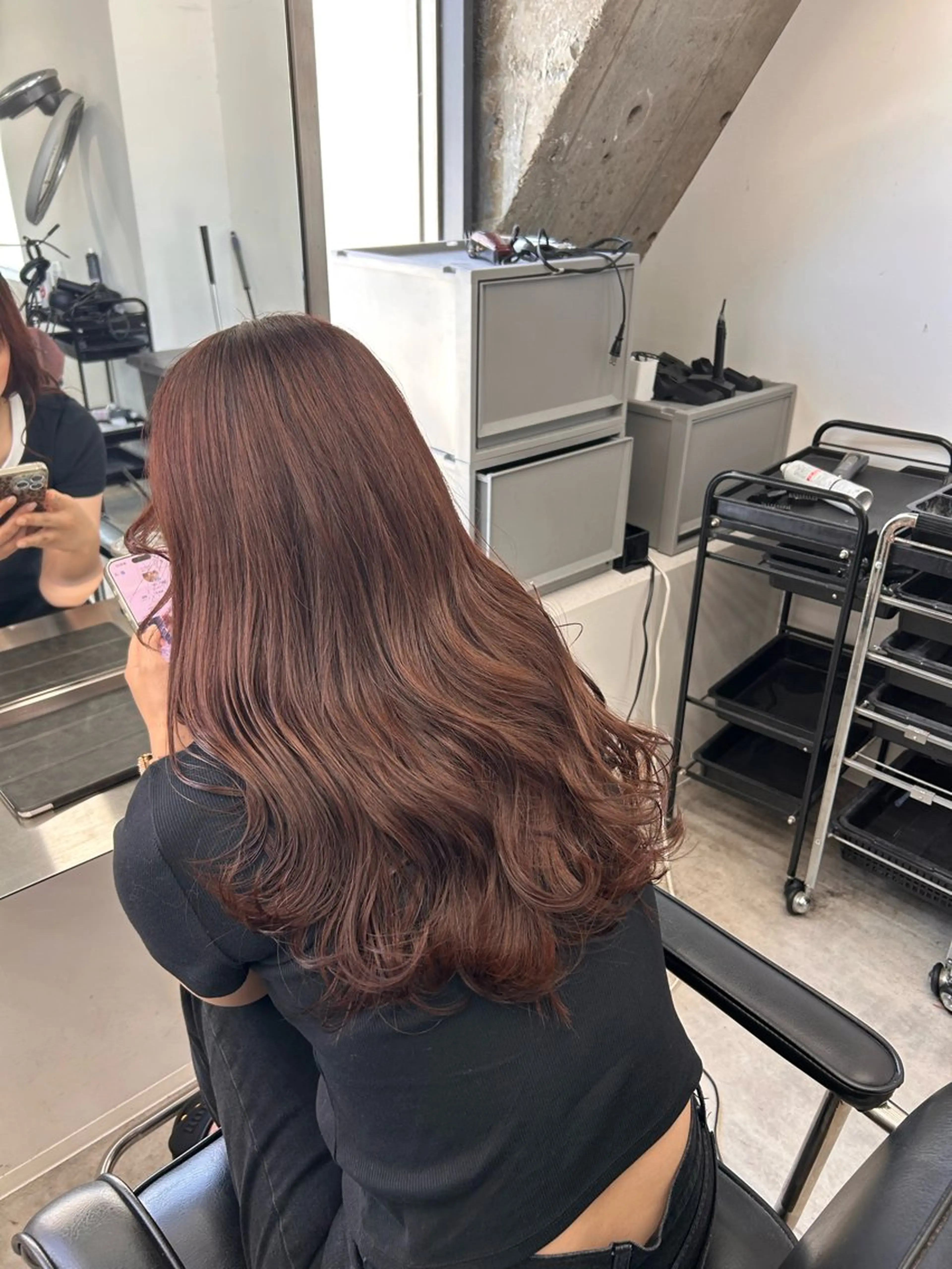 ロング カラー カラーモデル募集中 新潟万代/こたろ🐯のヘアスタイル