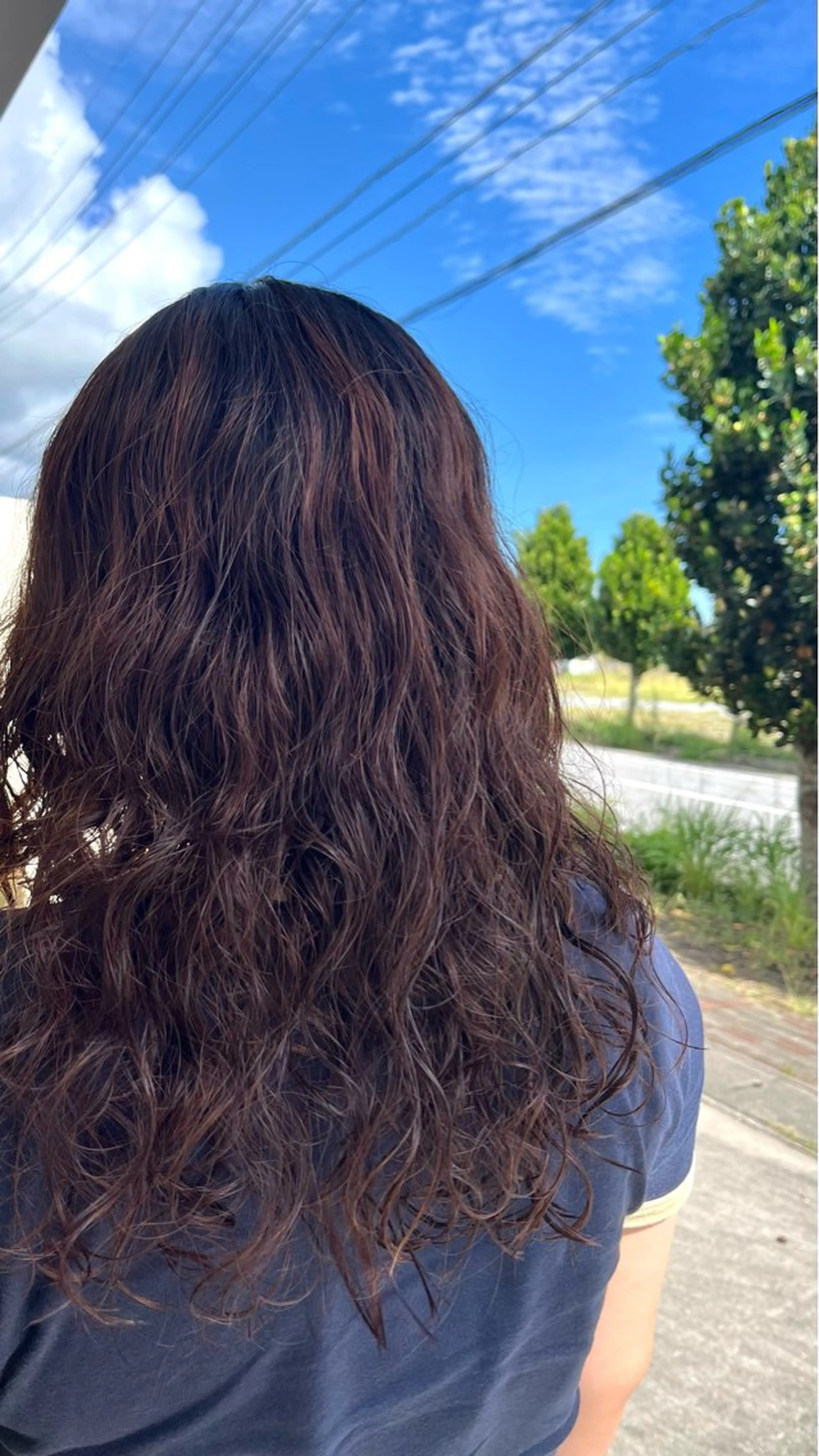 セミロング パーマ カット パーマ トリートメント カットモデル募集✂︎ 森田ひかり🌼のヘアスタイル