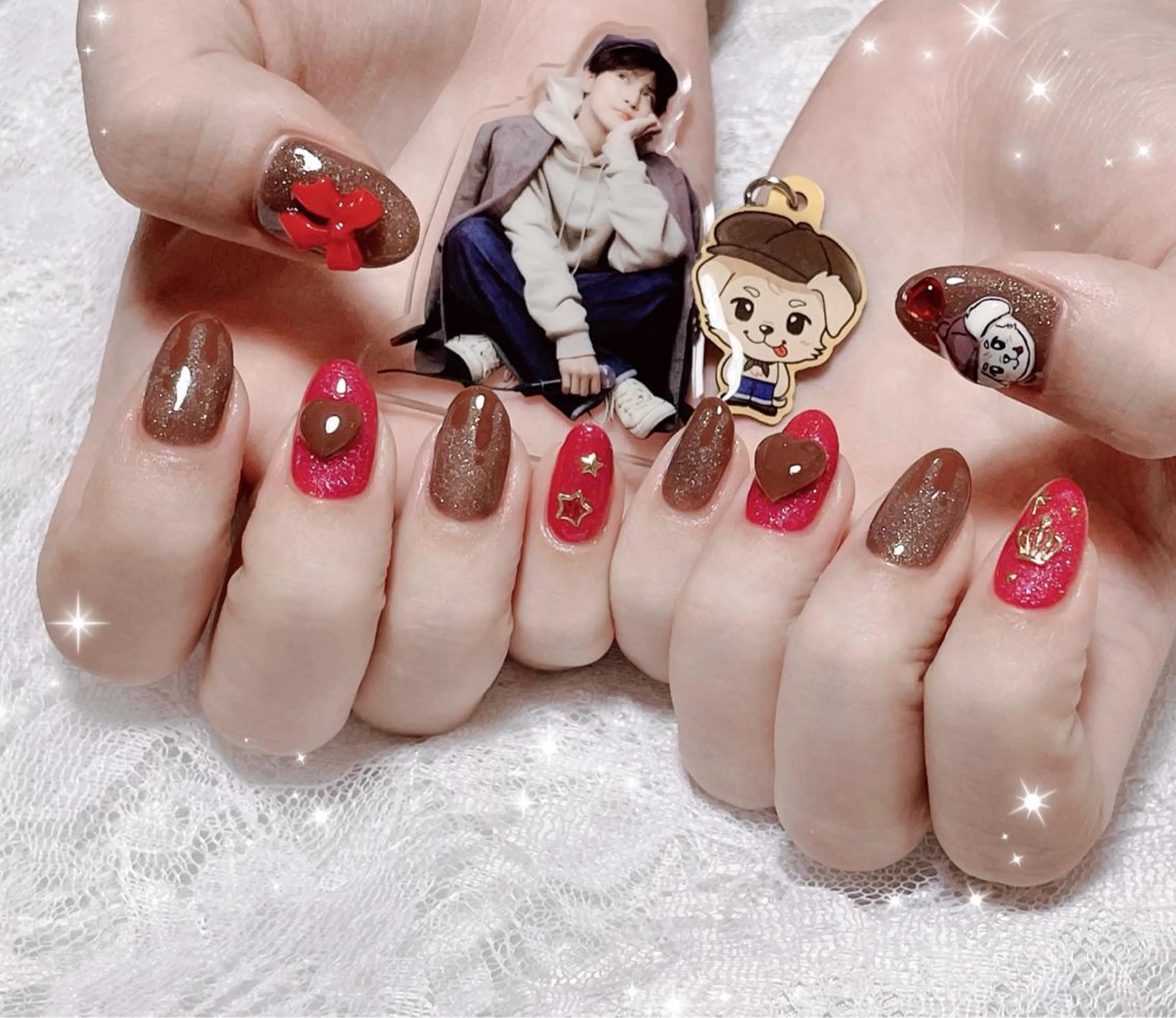 ネイル アートネイル ハンドネイル FLARE NAIL フレアネイルのネイルデザイン