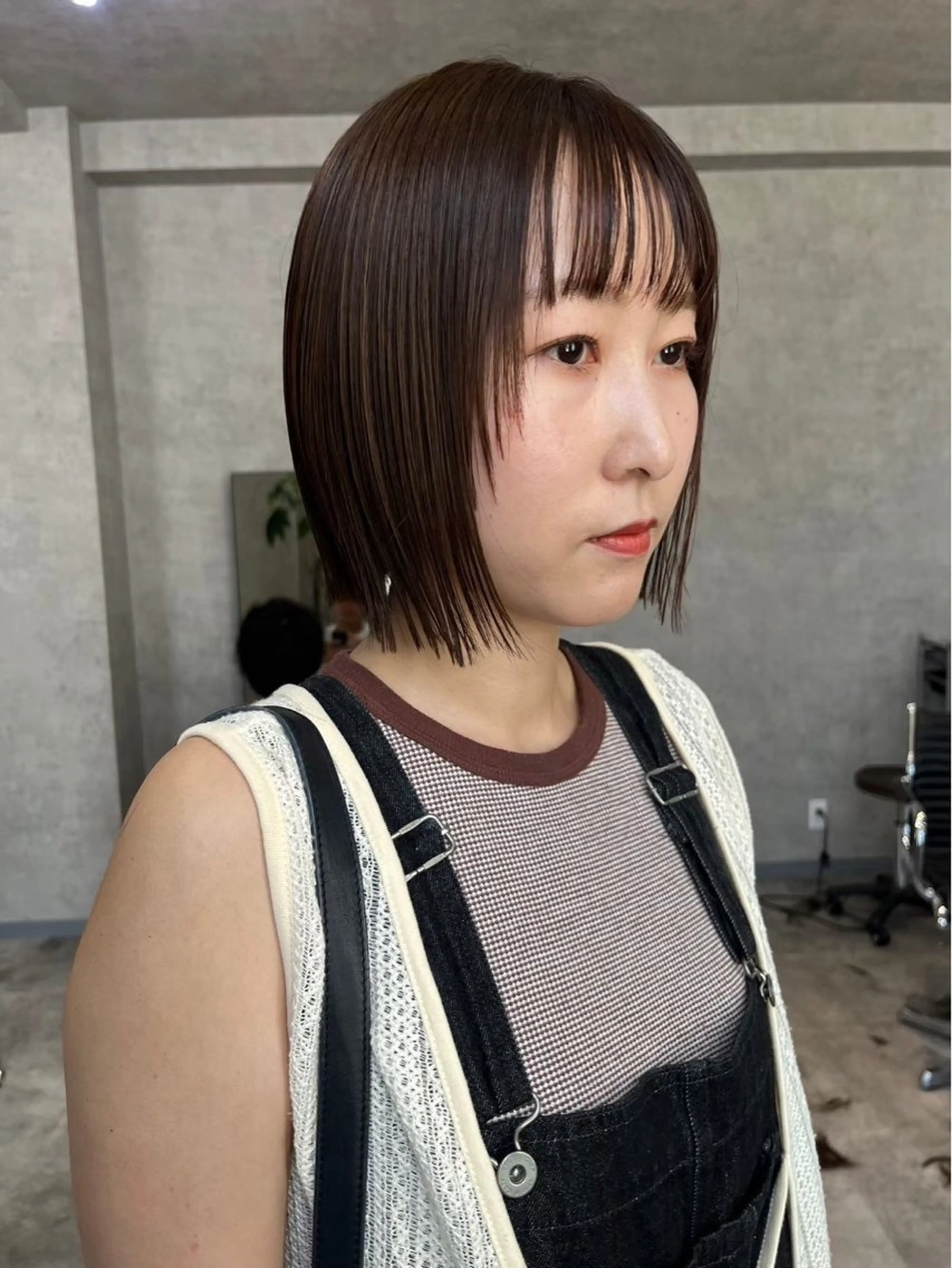 ショート カラー ヘアカラー トリートメント 飯田 晟恭のヘアスタイル