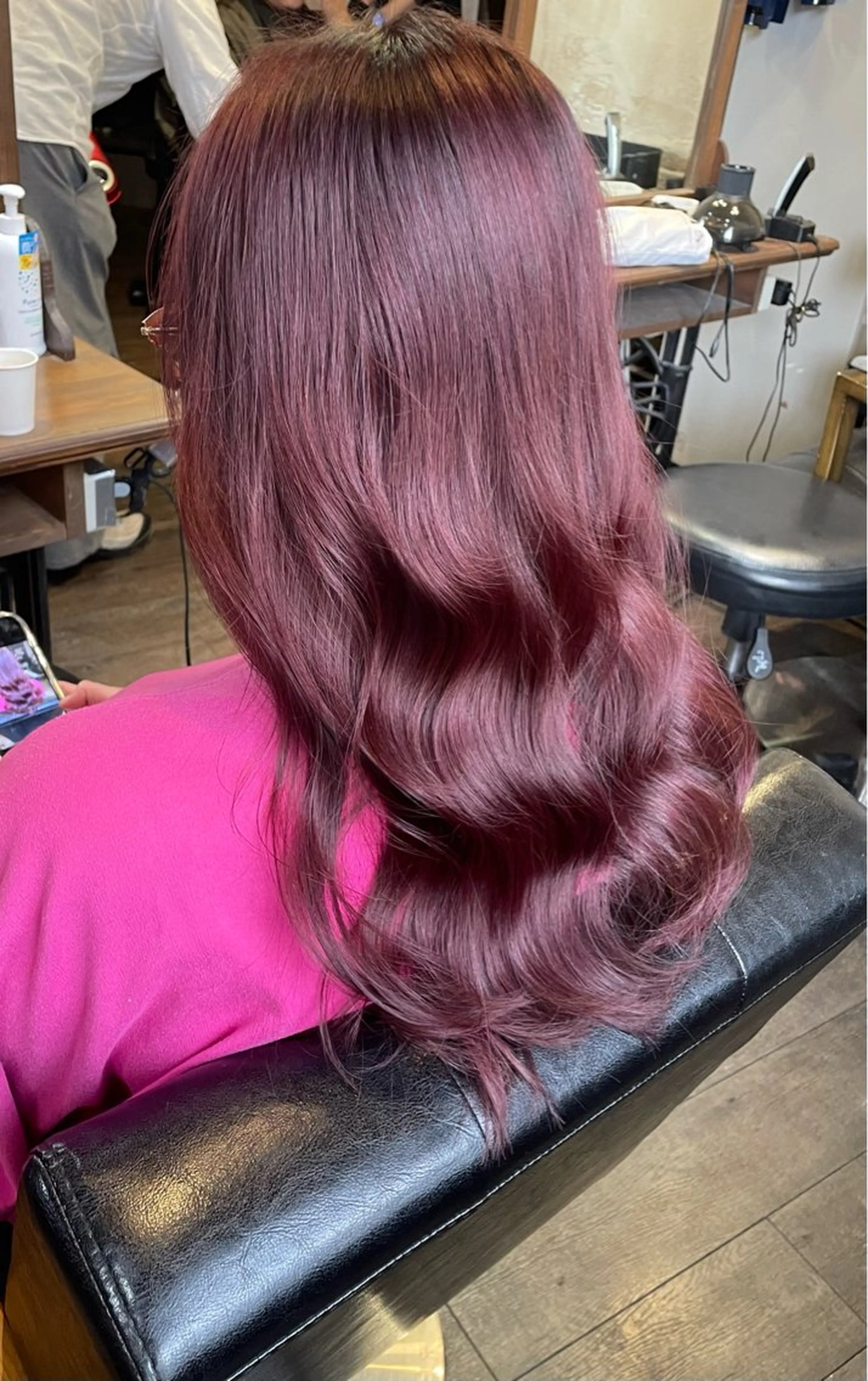 ロング カラー ヘアアレンジ eMir…武蔵小杉店所属・eMir... tatsuyaのヘアスタイル