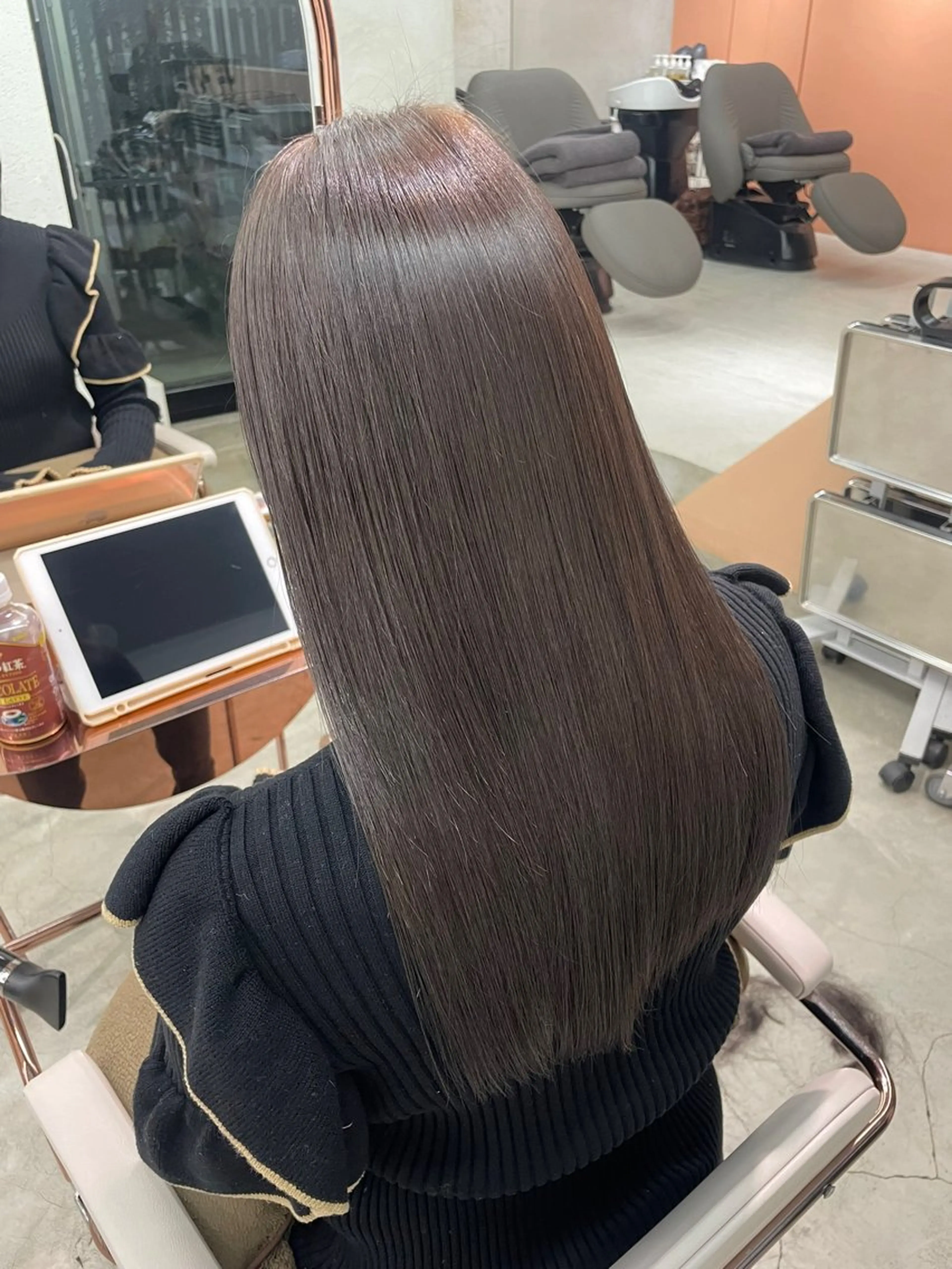 カラー 透明感カラー カット ヘアカラー 鶴井 美空のヘアスタイル