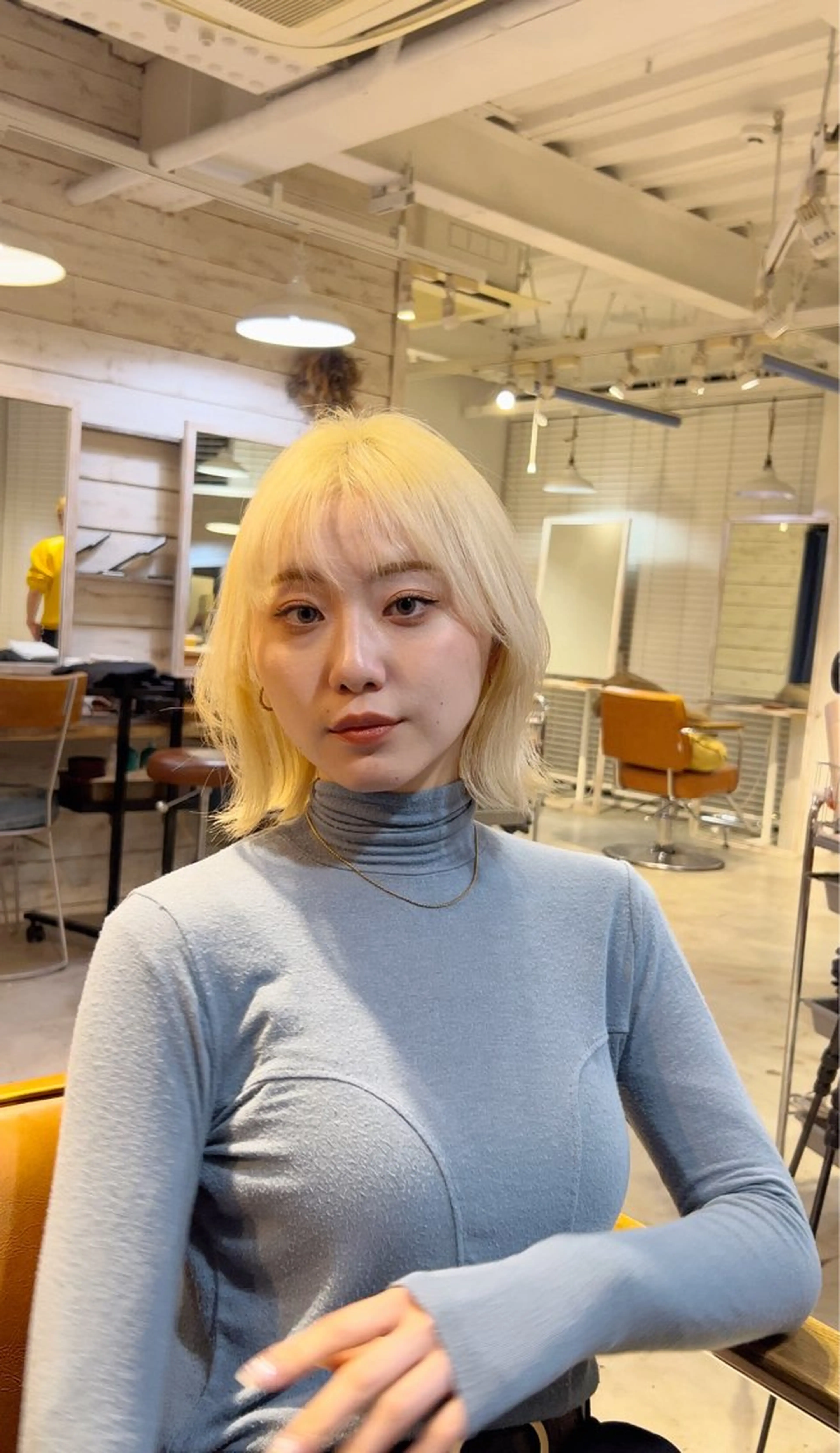 ショート ボブ 似合わせカット ショートヘア ぷつっとボブ/ ニシトモユキのヘアスタイル