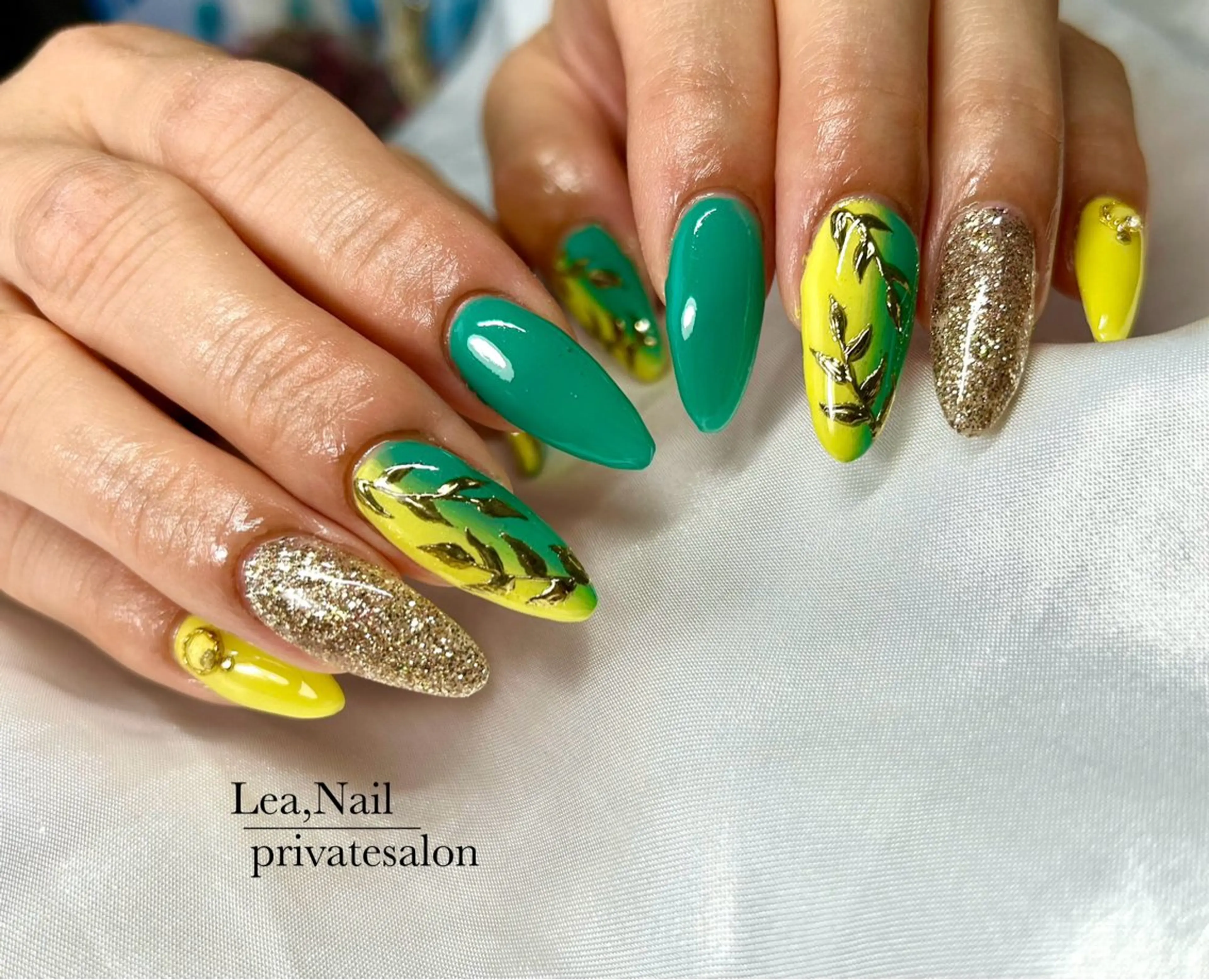 ネイル ハンドネイル Lea,Nail所属・松橋 愛のネイルデザイン