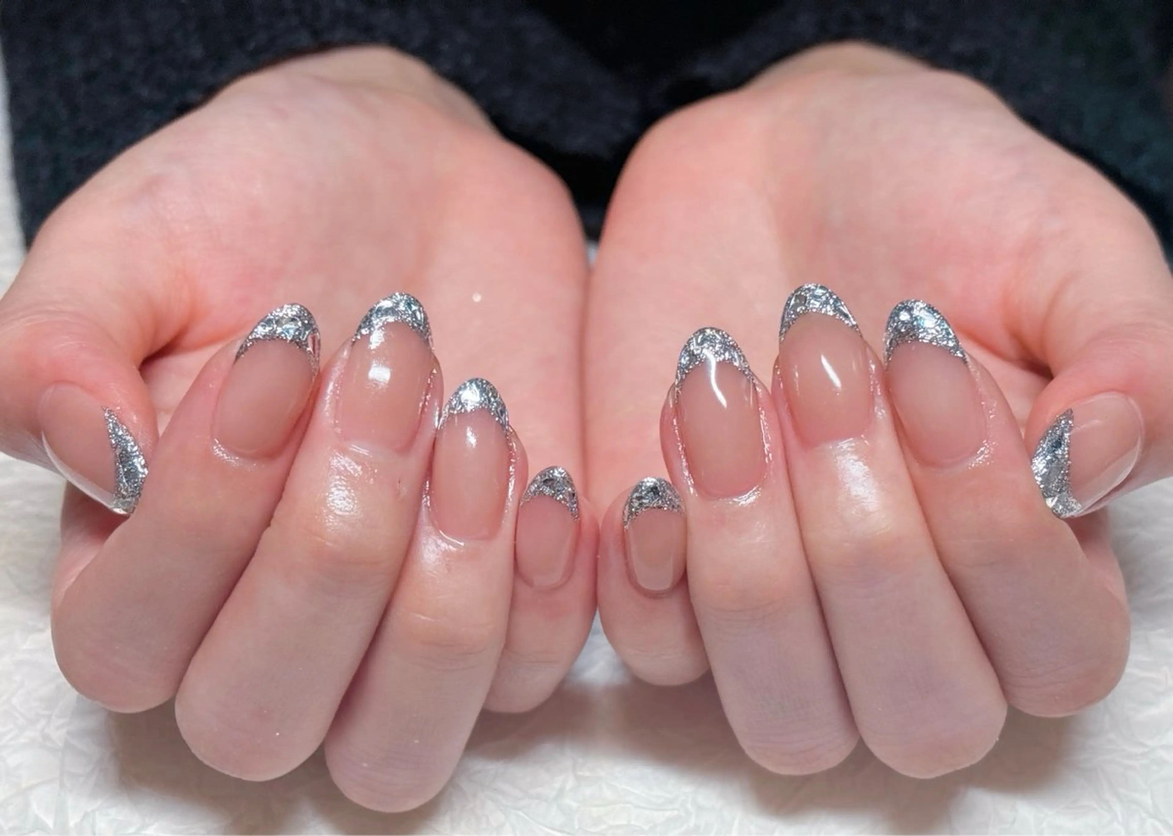 ネイル アートネイル オーロラネイル チークネイル フラッシュネイル フットネイル ハンドネイル ゆ か_Nails💫のネイルデザイン