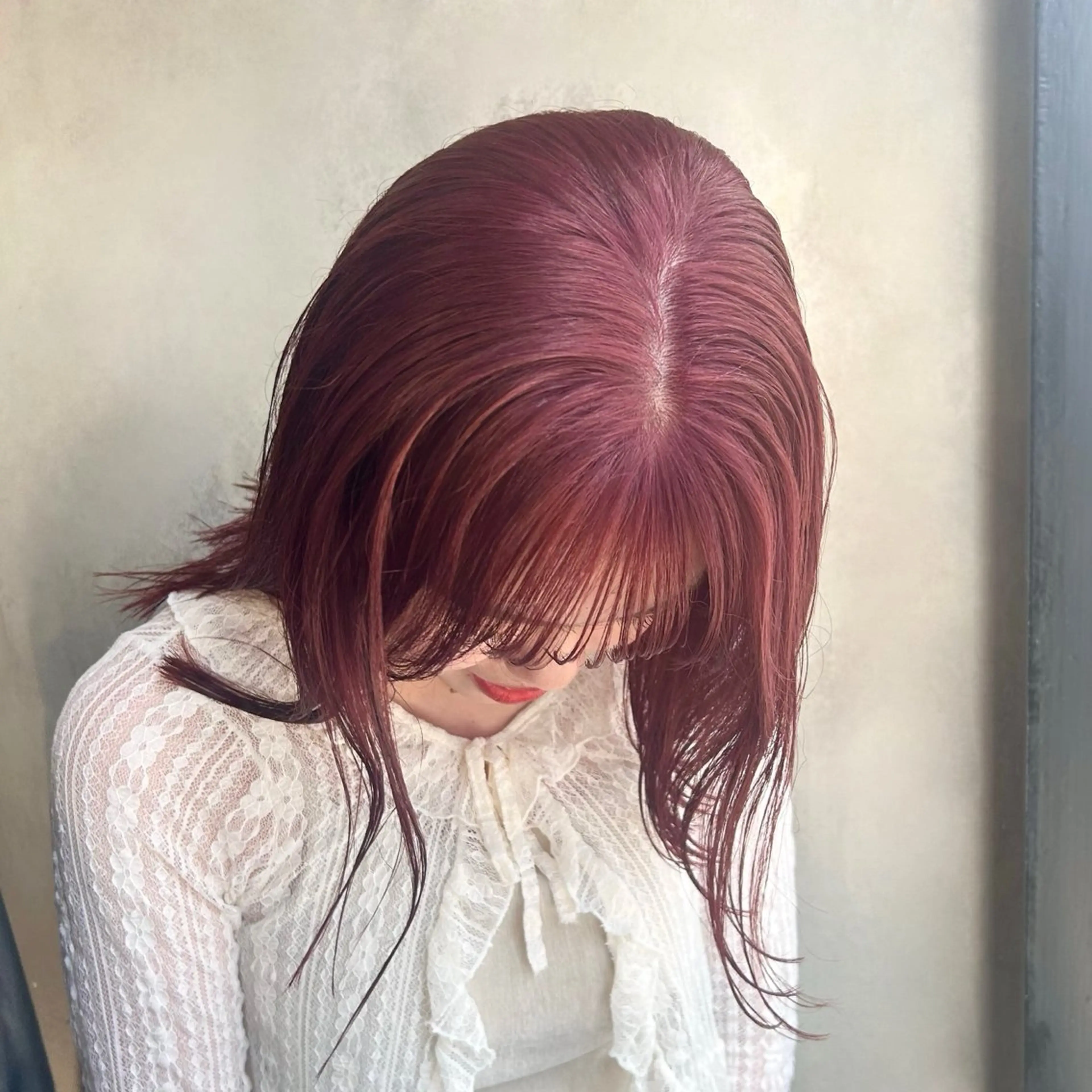 ミディアム fosta 女性専用サロン所属・moe🎀 梅田美容室のヘアスタイル