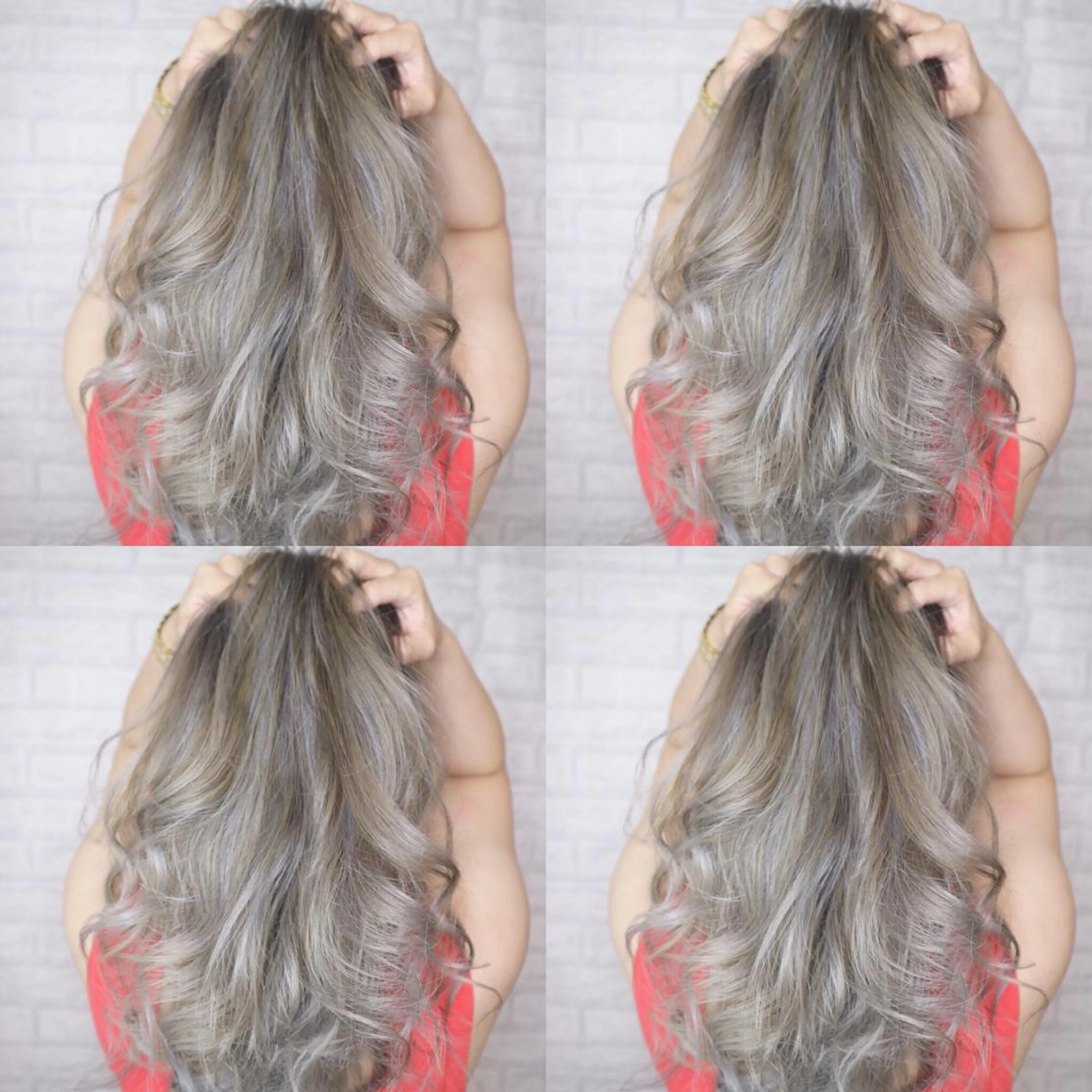 ミディアム カット ヘアカラー トリートメント JIL BLAN 京都のヘアスタイル
