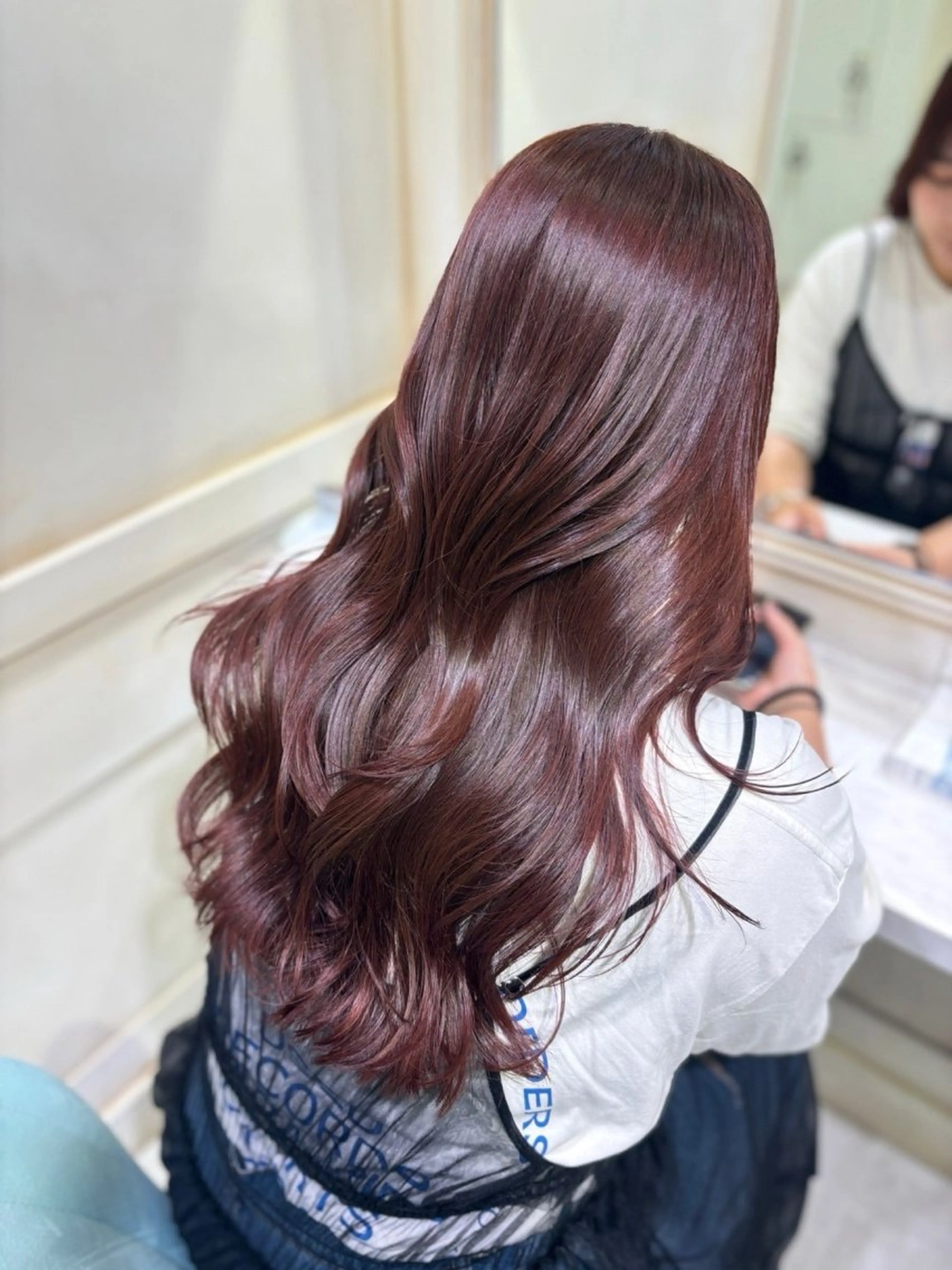 ロング カラー ハイトーン/ブリーチ 💙みずき💙のヘアスタイル