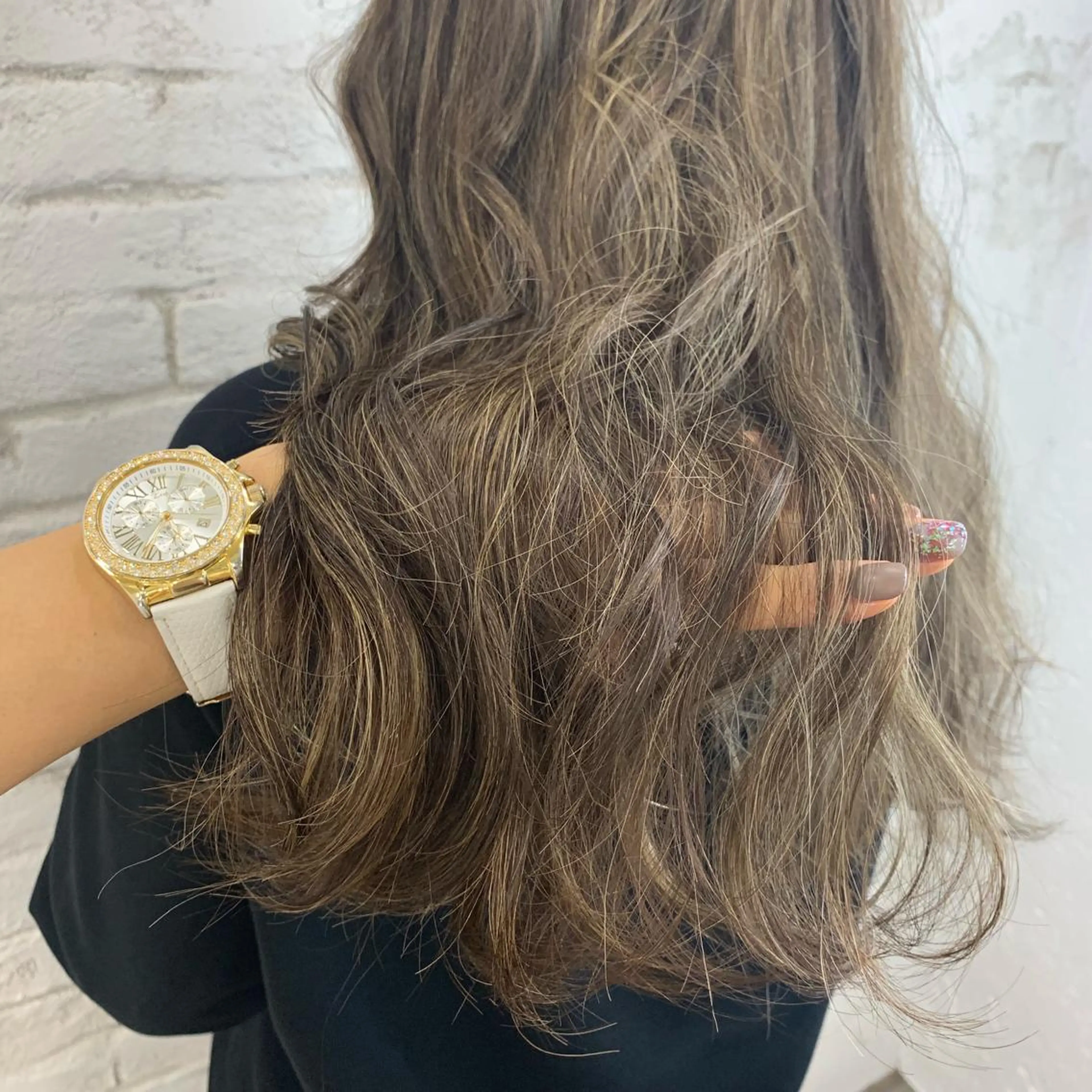 ロング カラー 🎀モテ髪ﾐﾙｸﾃｨ ｰ🎀yasunaのヘアスタイル