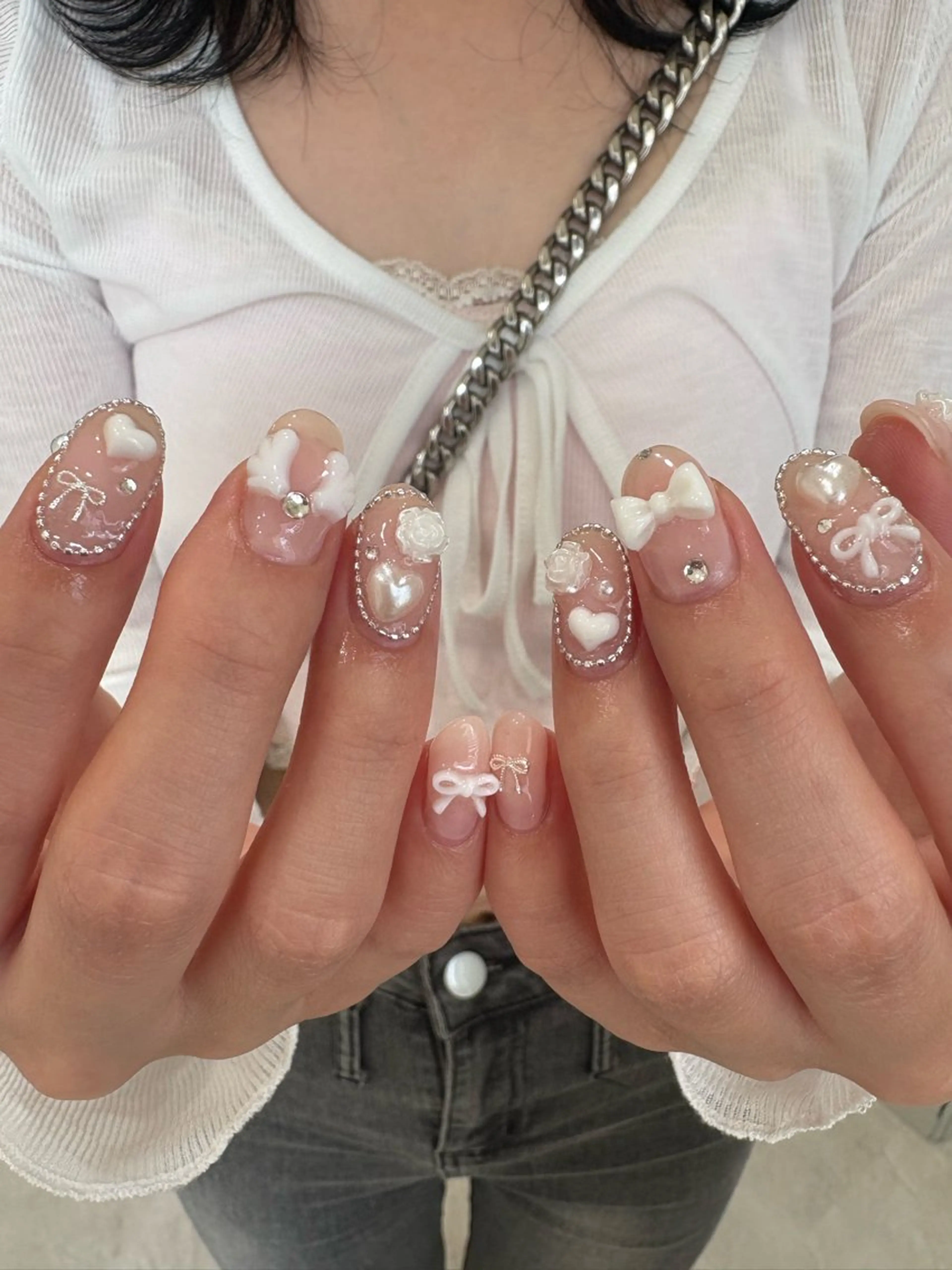 ネイル ハンドネイル share＋honmachi所属・rn__nail ♡のネイルデザイン
