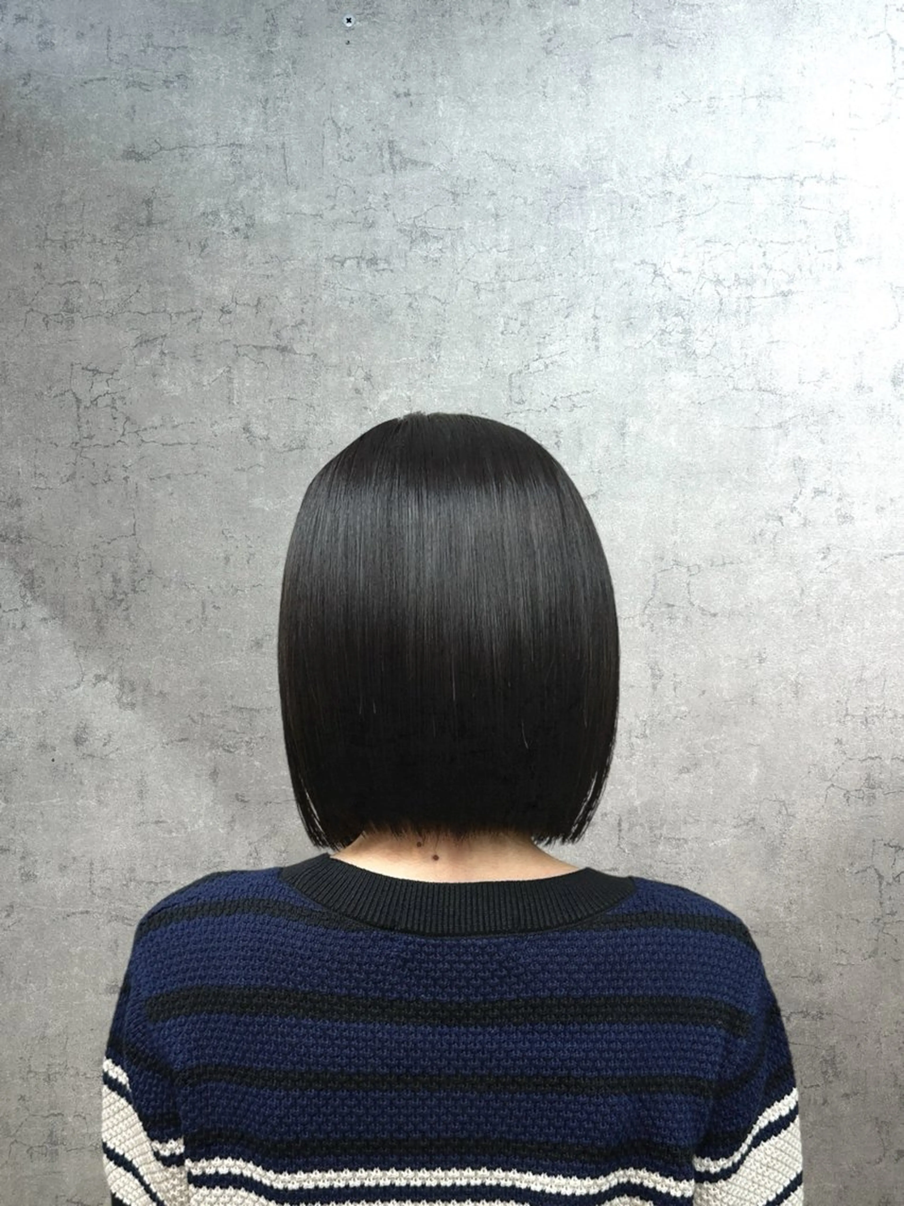 ミディアム ボブ カット トリートメント 町田/透け感/透明感 Shibuのヘアスタイル